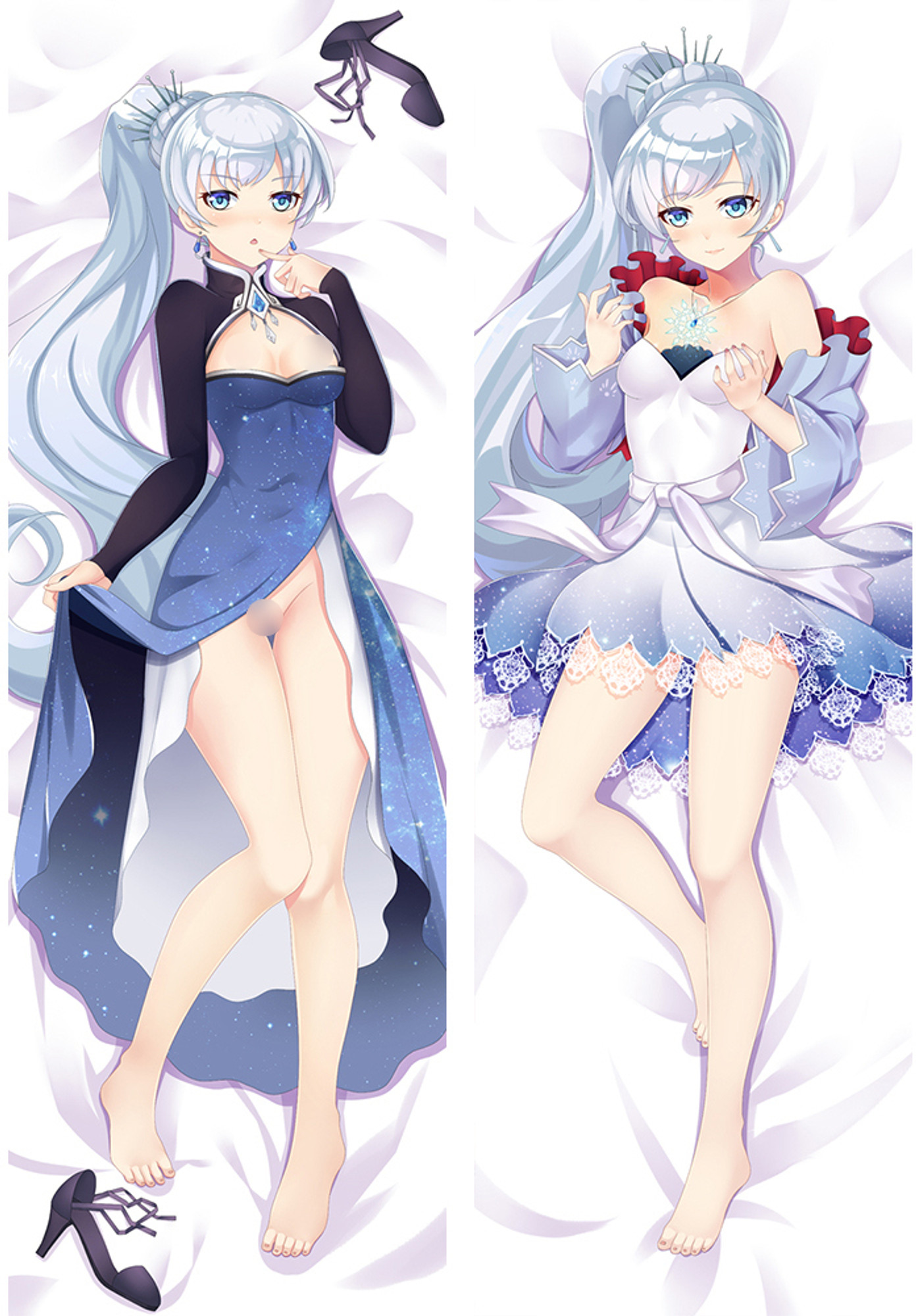 Weiss Schnee from RWBY 18+ dakimakura cover