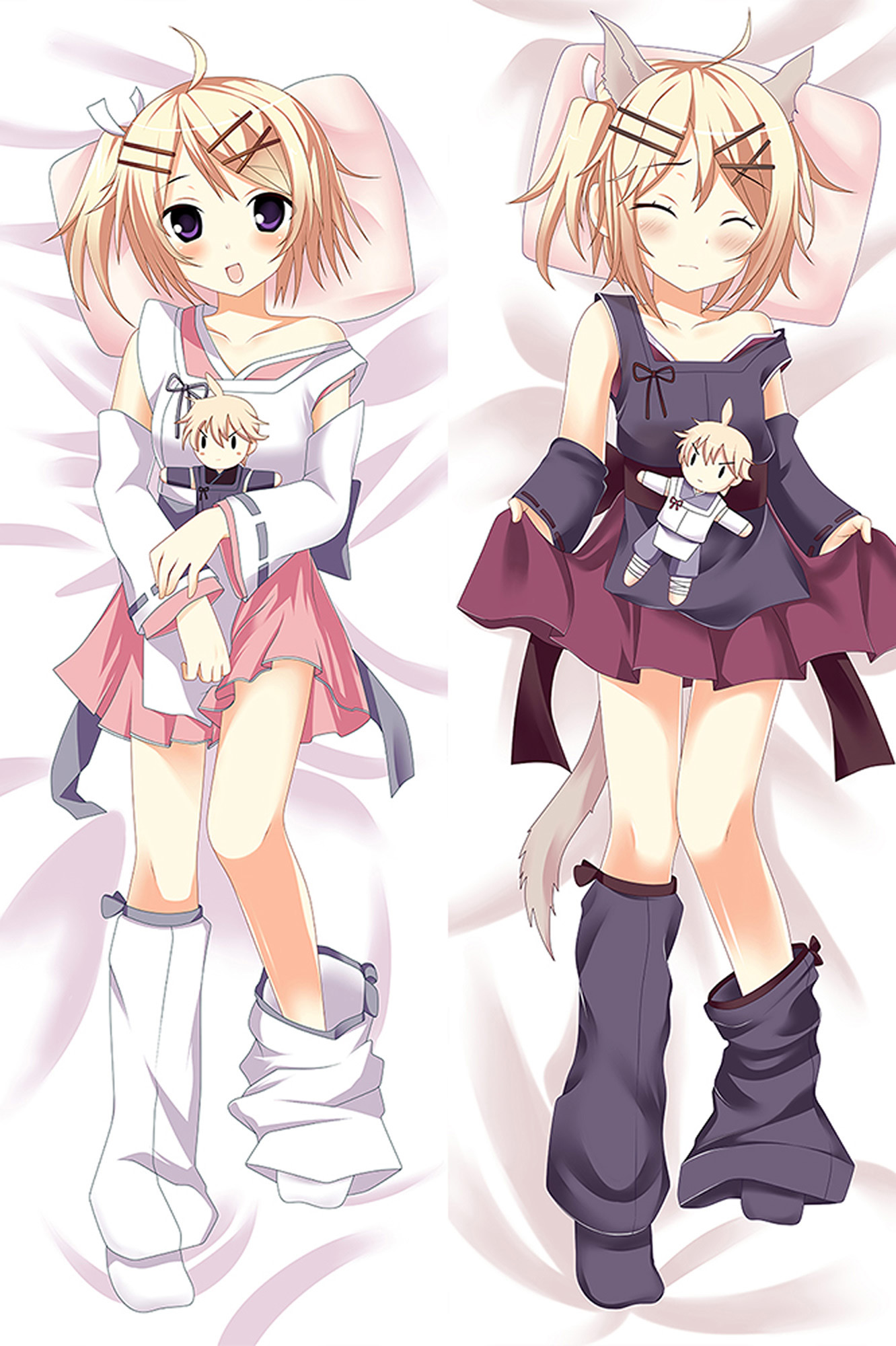 Rin Kagamine from Vocaloid dakimakura cover