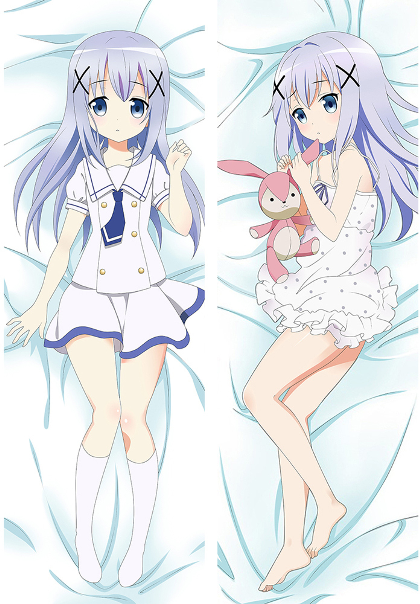 Kafuu Chino from Is the Order a Rabbit dakimakura cover