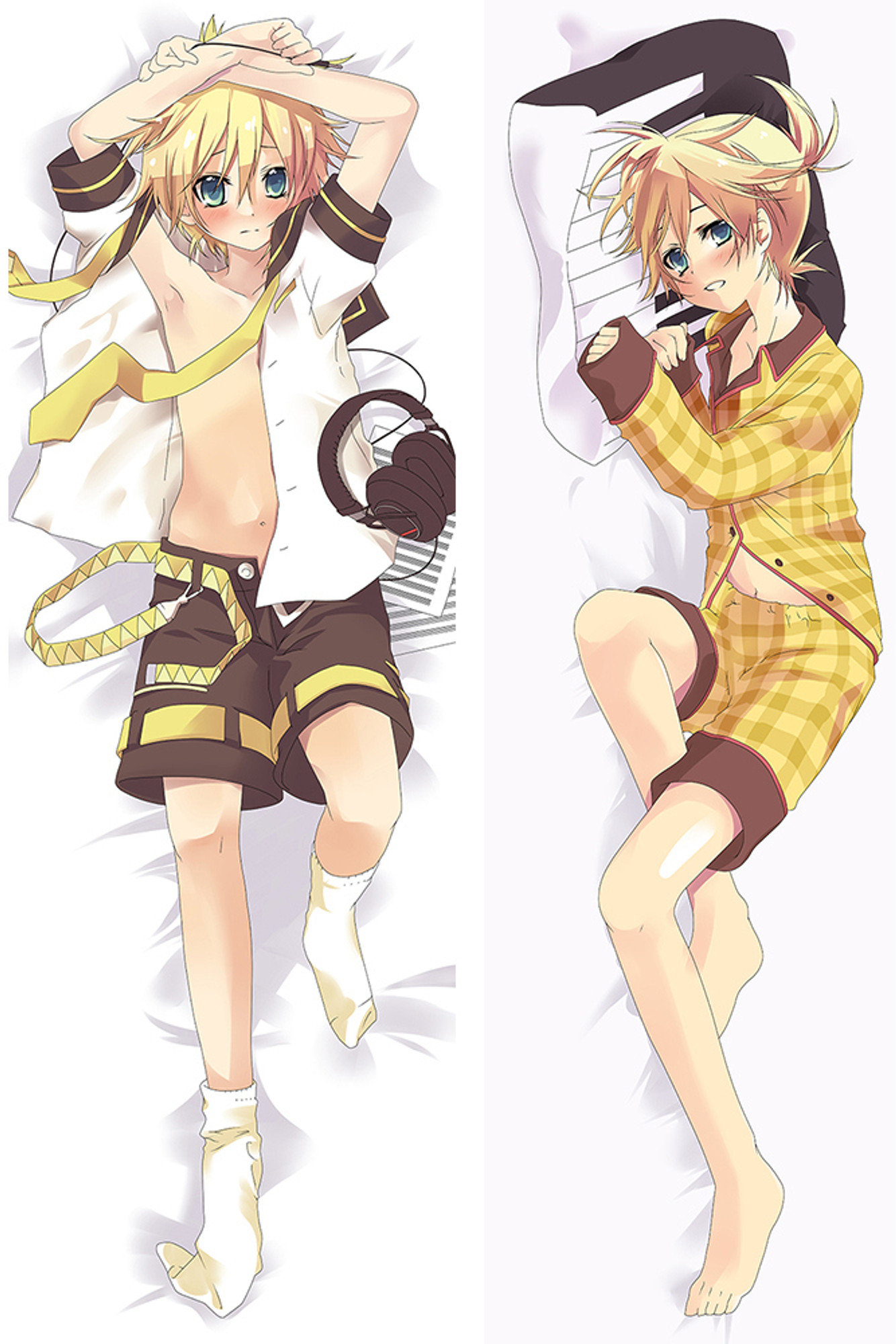 Len Kagamine from Vocaloid dakimakura cover
