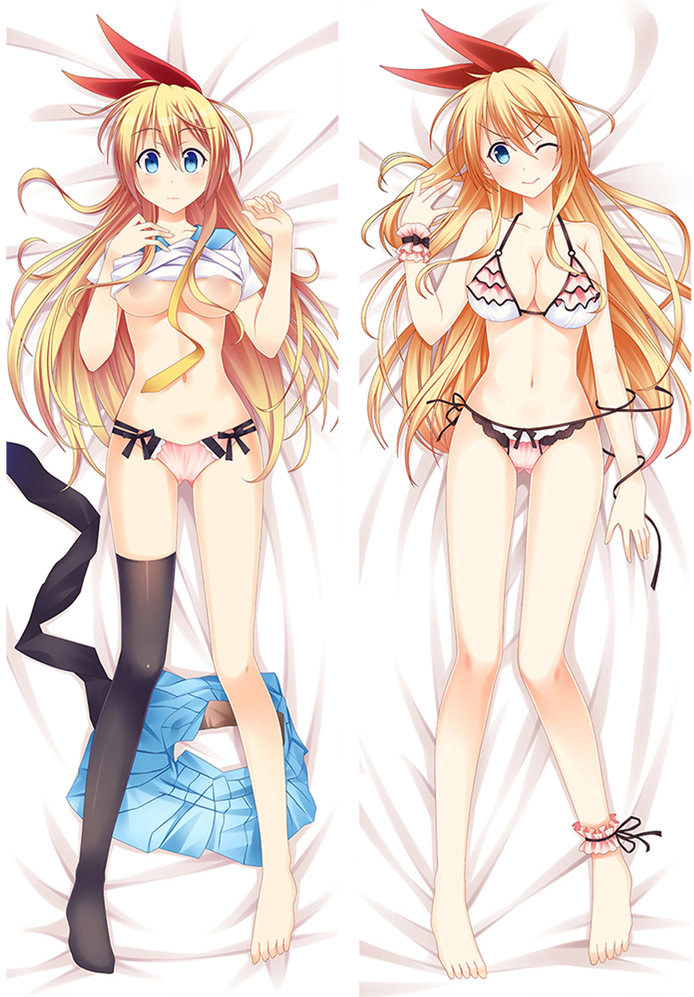 Chitoge Kirisaki from Nisekoi False Love 18+ dakimakura cover