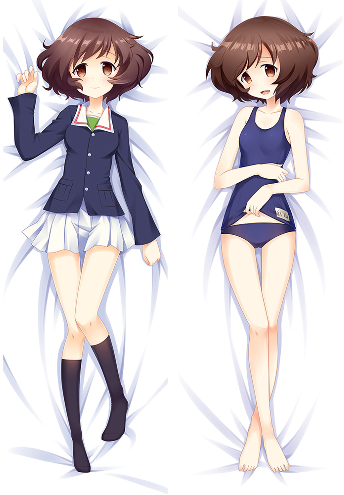 Yukari Akiyama from Girls und Panzer dakimakura cover