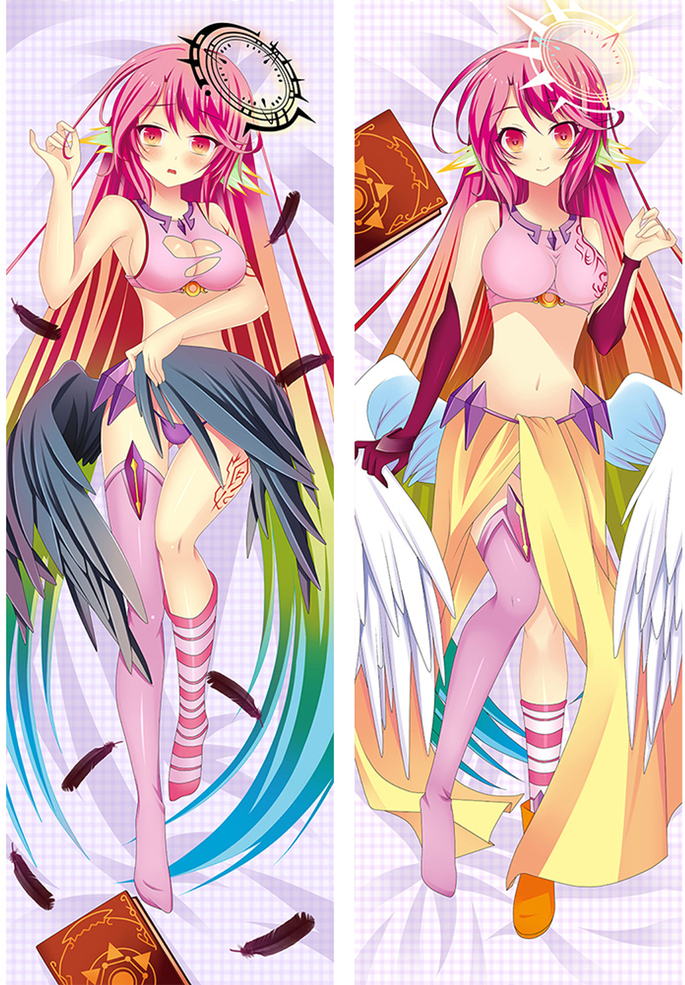 Jibril from No Game No Life dakimakura cover