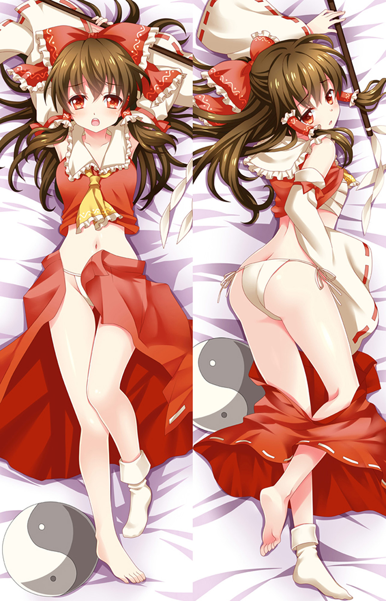 Reimu Hakurei from Touhou Project dakimakura cover