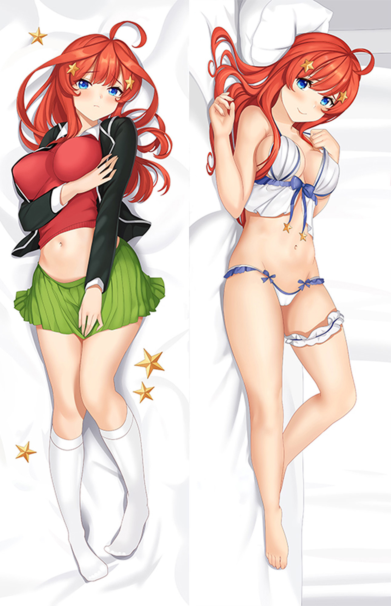 Itsuki Nakano from Quintessential Quintuplets dakimakura cover