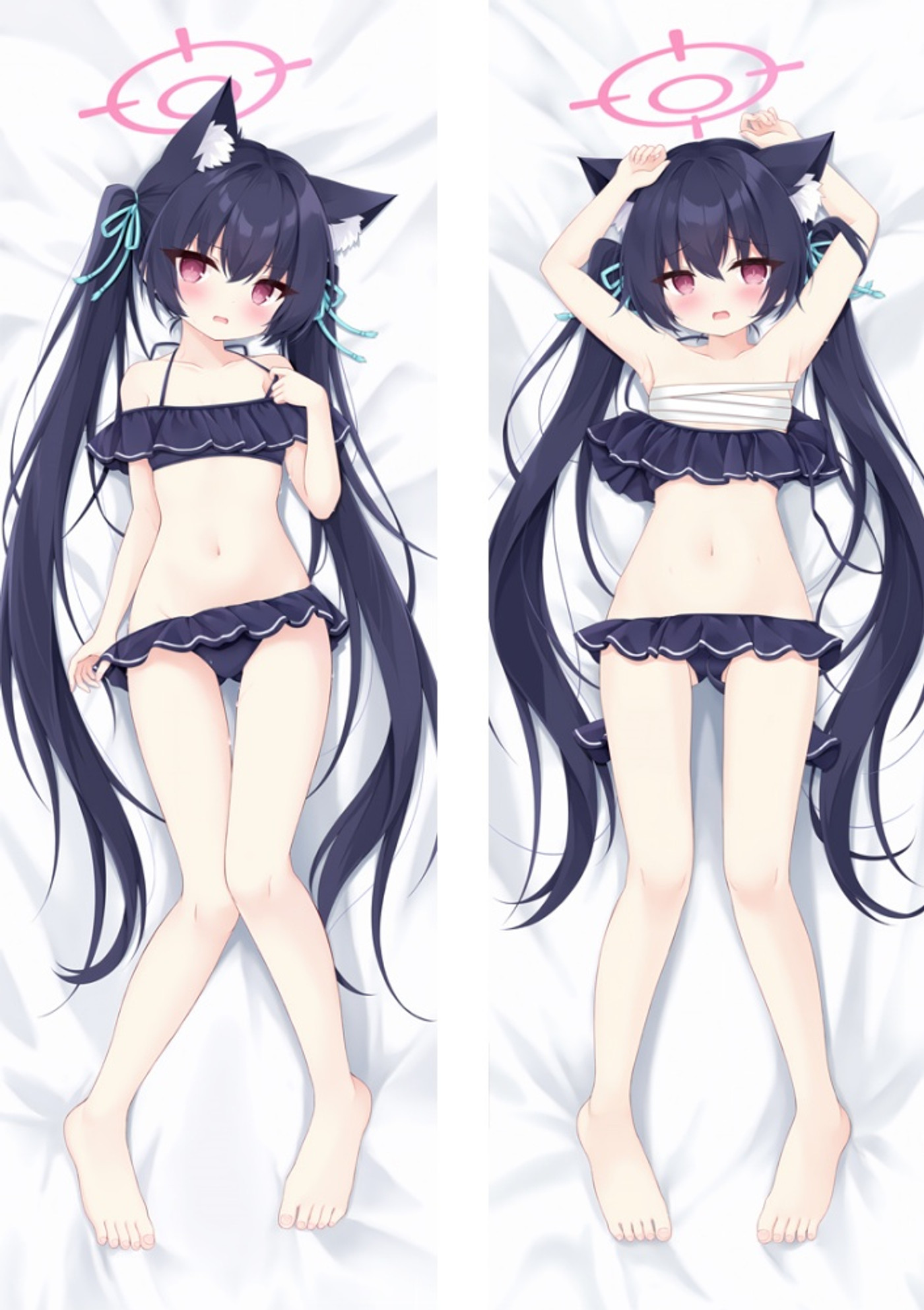 Kuromi Serika from Blue Archive dakimakura cover