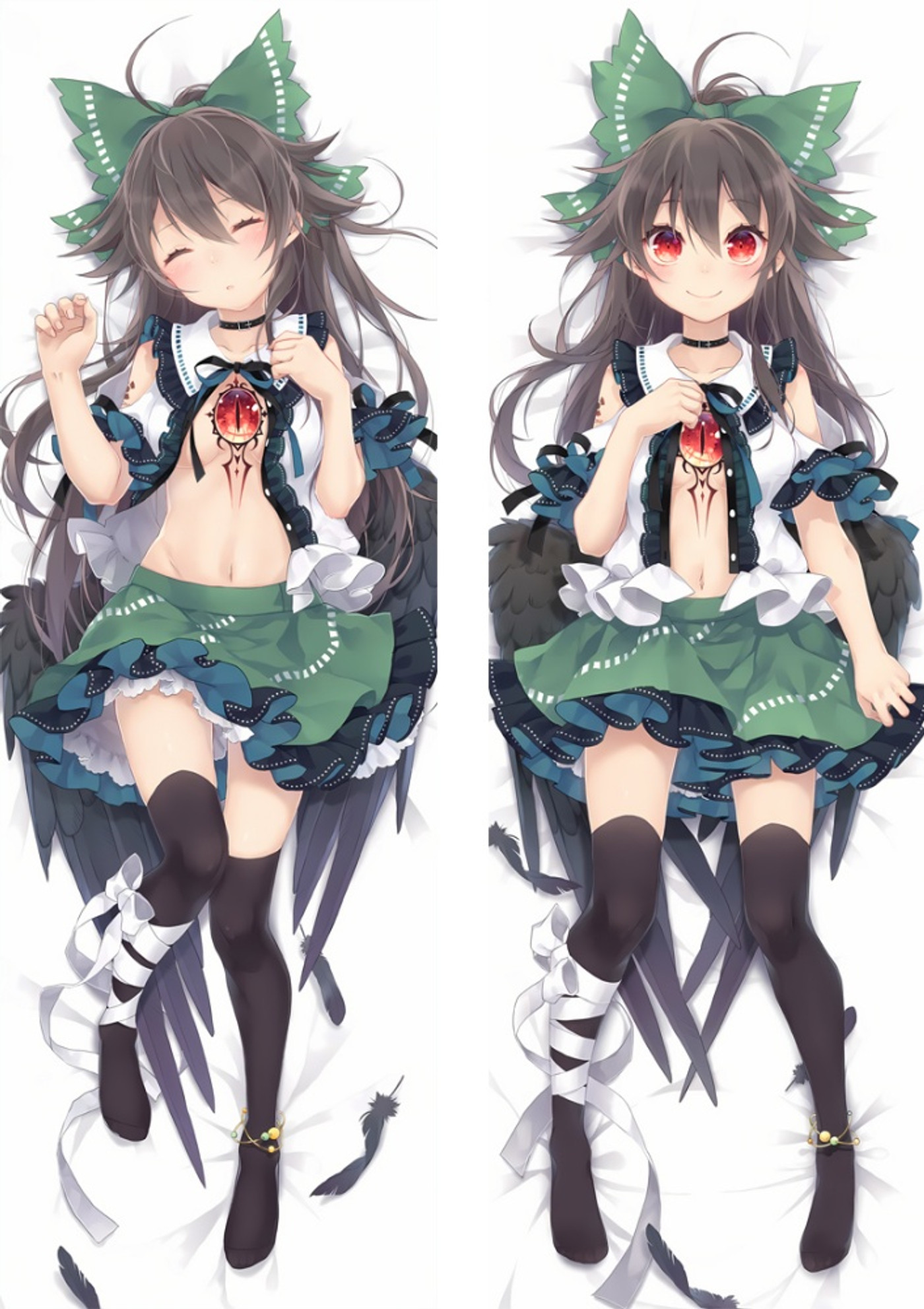 Utsuho Reiuji from Touhou Project dakimakura cover