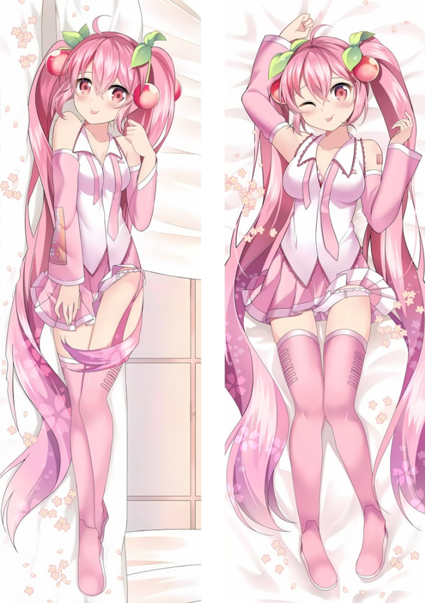Hatsune Miku from Vocaloid dakimakura cover