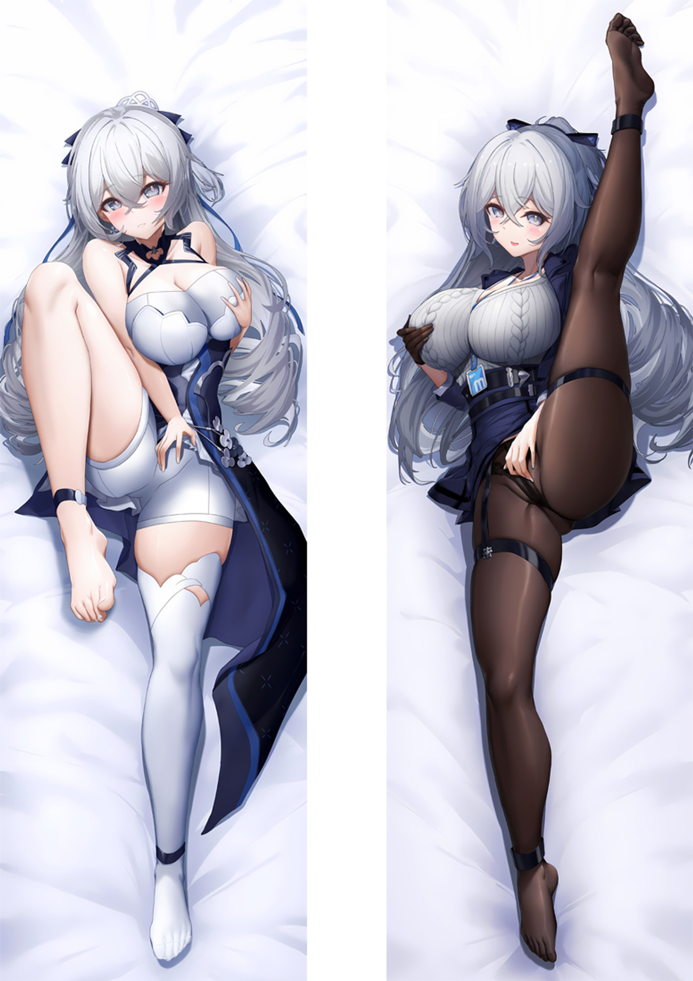 Bronya from Honkai Star Rail dakimakura cover
