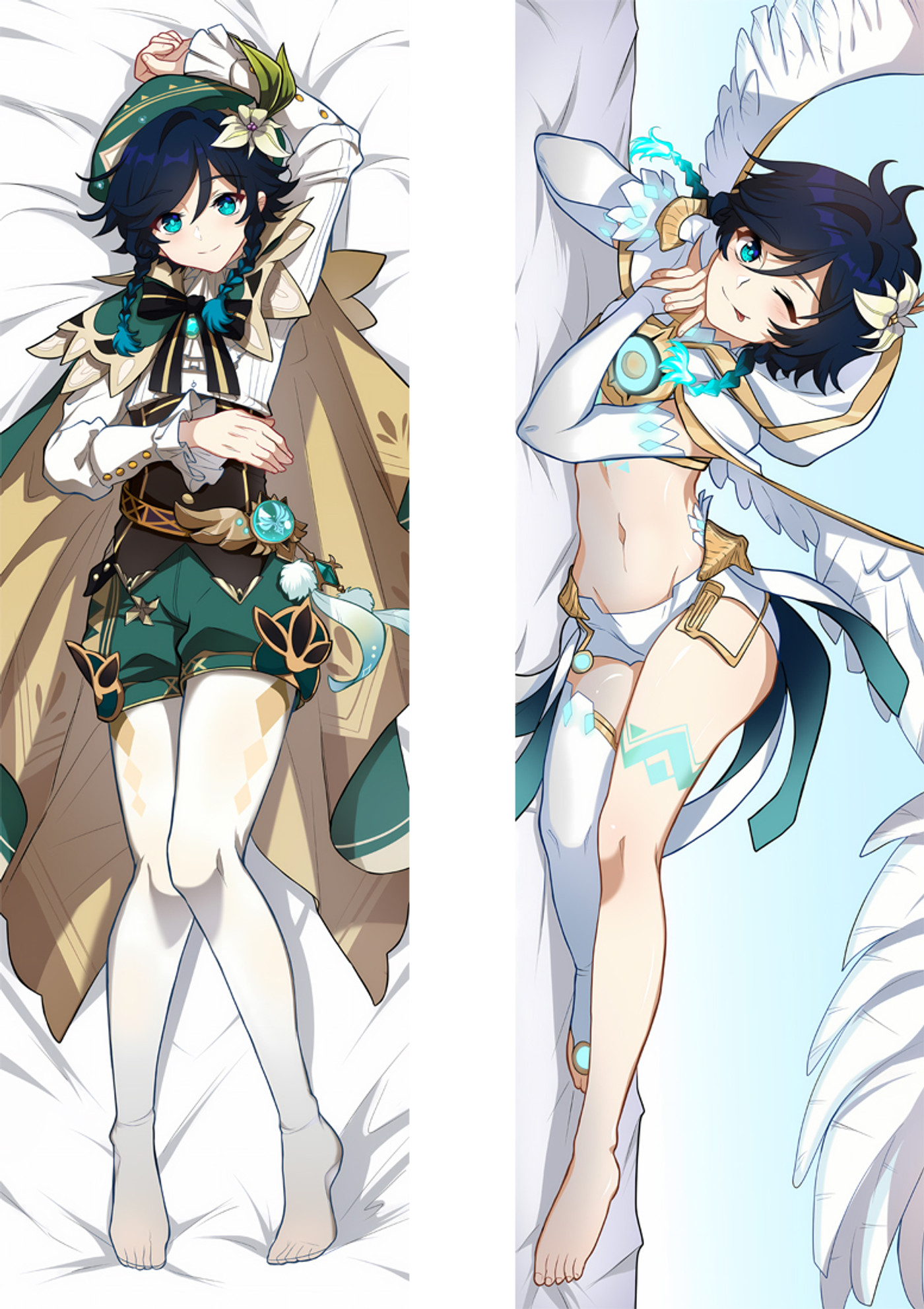 Venti from Genshin Impact dakimakura cover