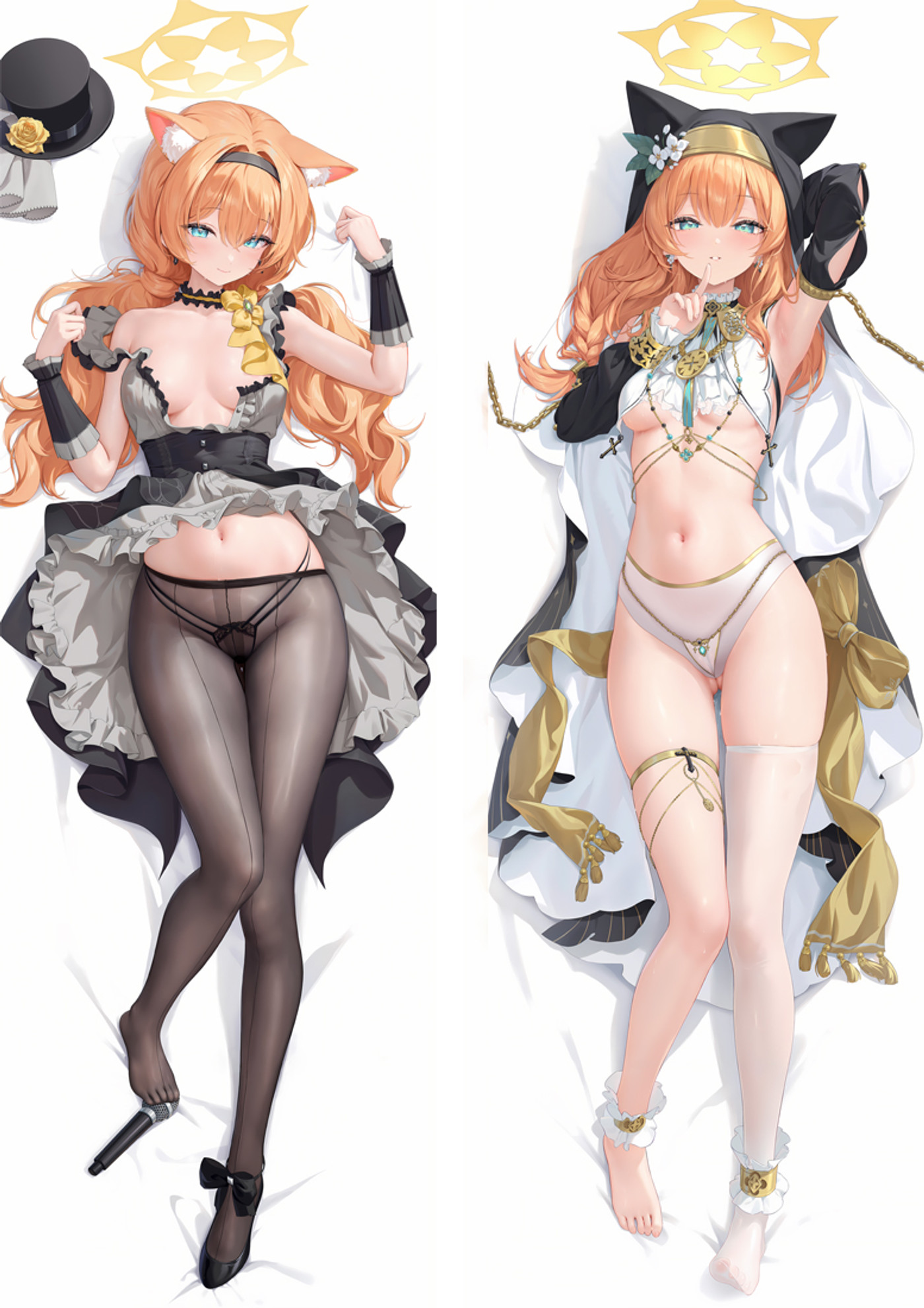 Iochi Mari from Blue Archive dakimakura cover