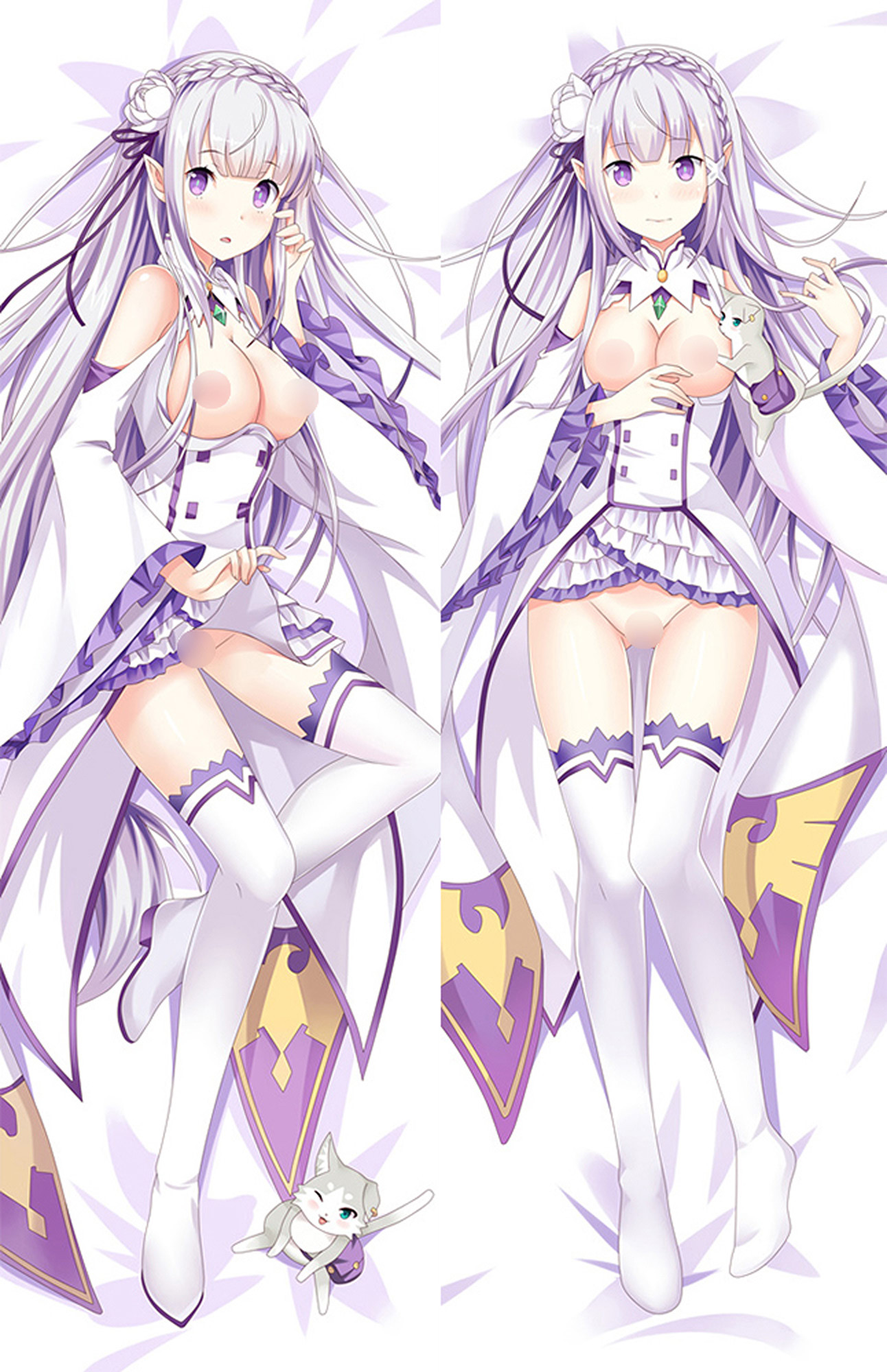 Emilia from Re: Zero 18+ dakimakura cover