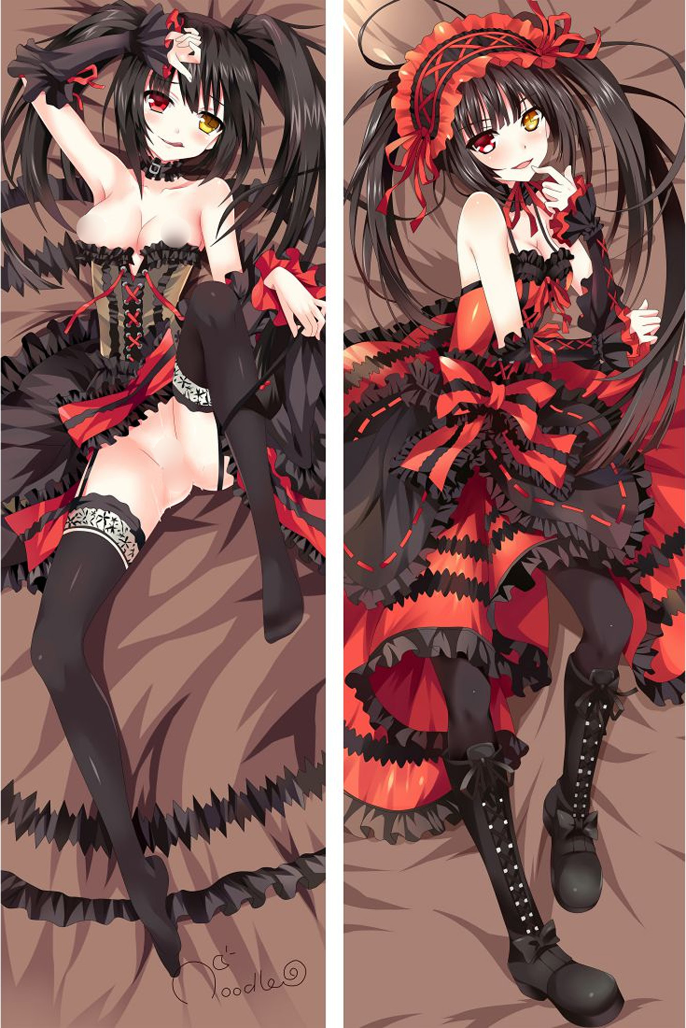 Kurumi Tokisaki from Date A Live 18+ dakimakura cover