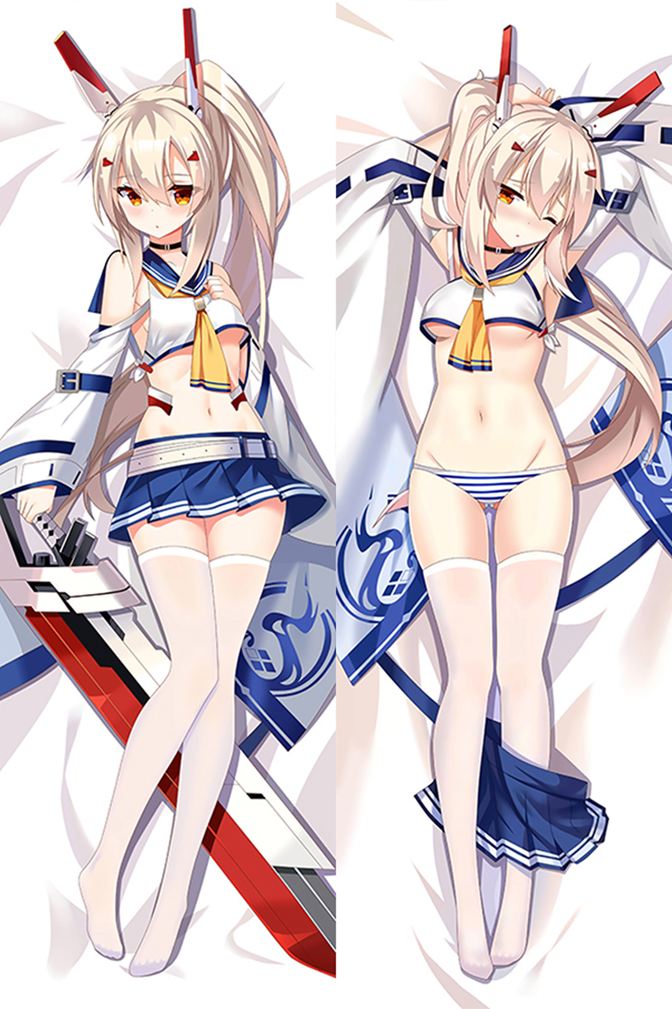Ayanami from Azur Lane dakimakura cover