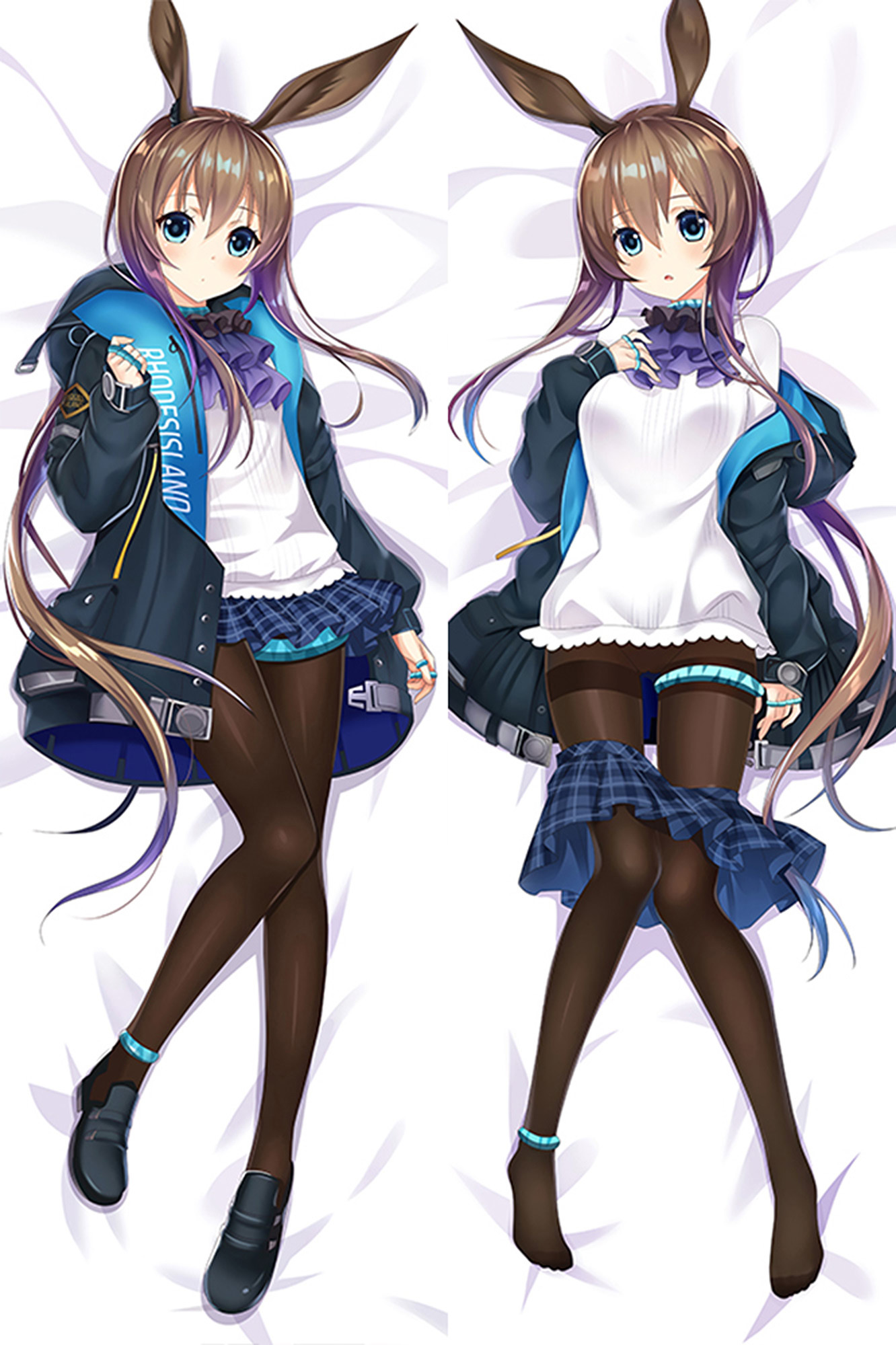 Amiya from Arknights dakimakura cover