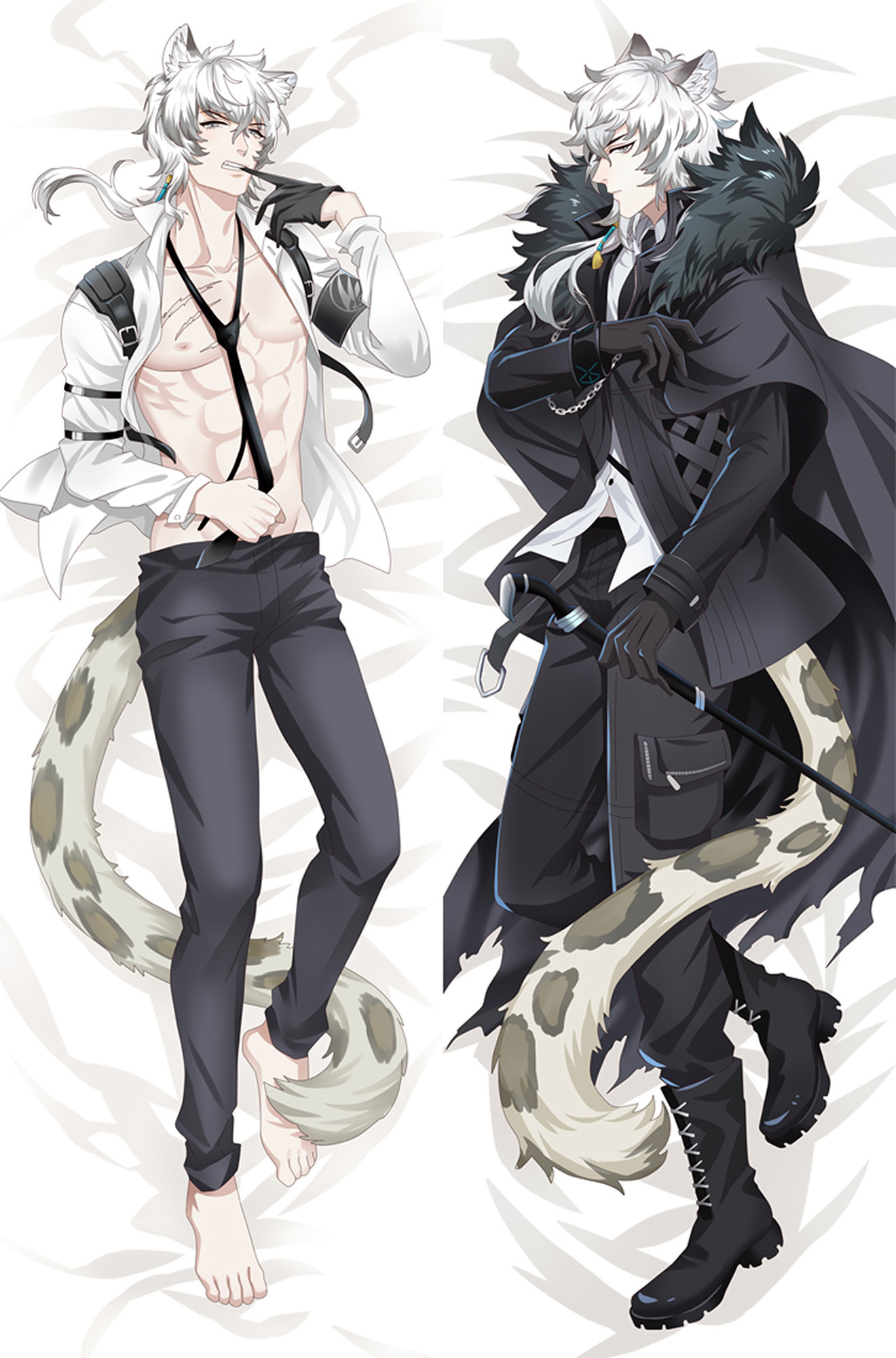 SilverAsh from Arknights dakimakura cover