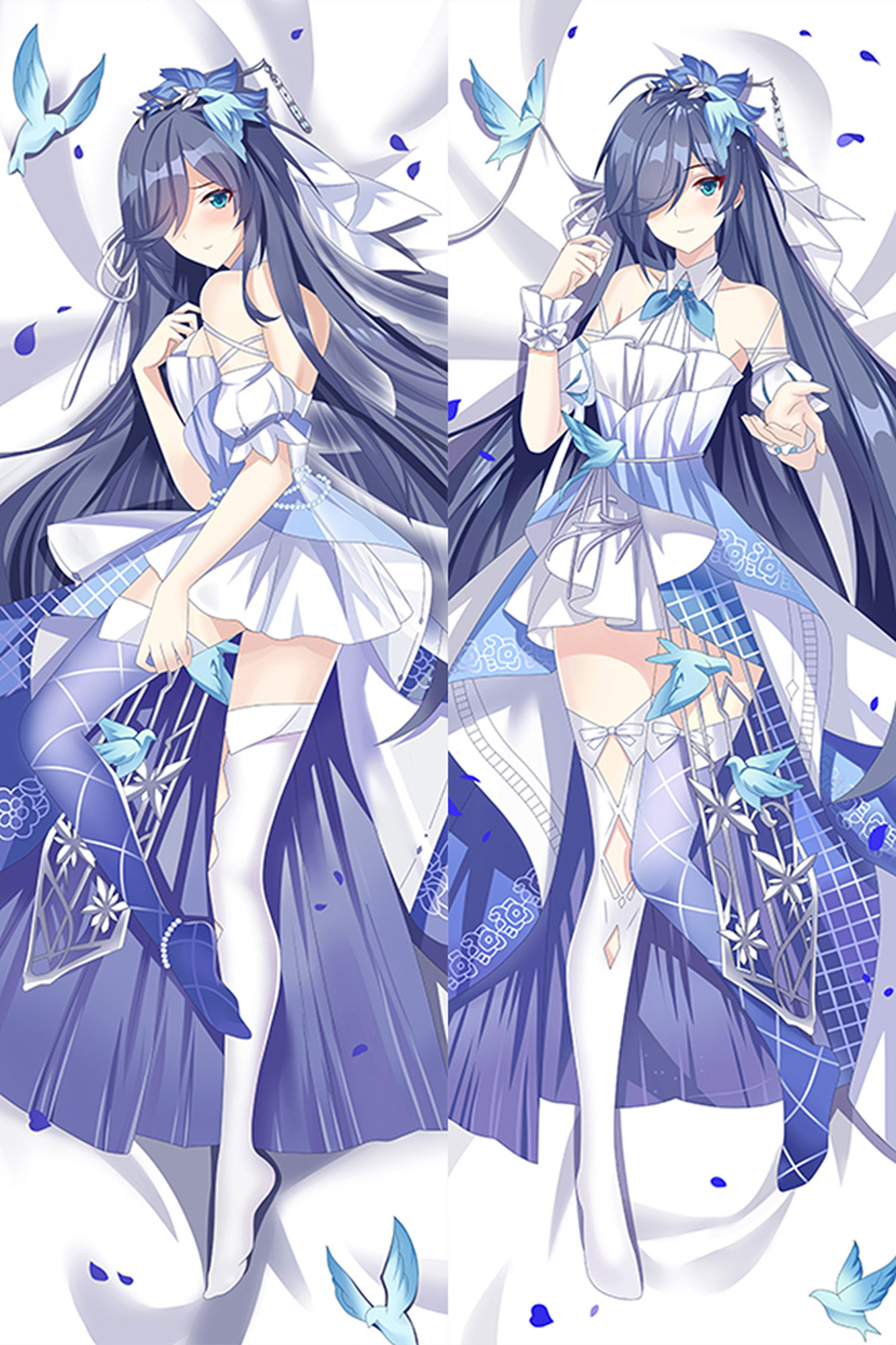 Fu Hua from Honkai Impact dakimakura cover