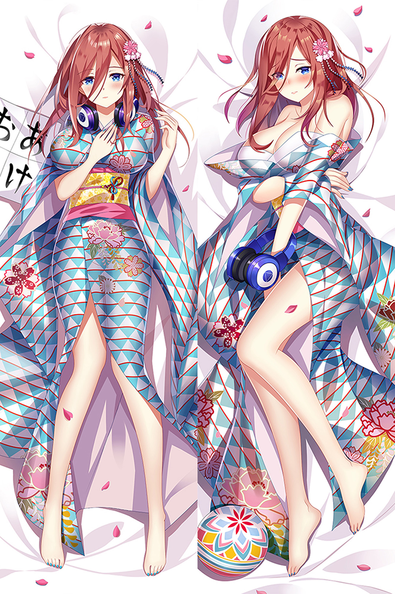 Miku Nakano from Quintessential Quintuplets dakimakura cover