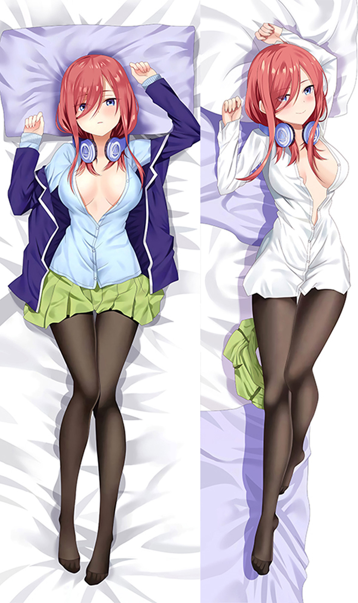 Miku Nakano from Quintessential Quintuplets dakimakura cover