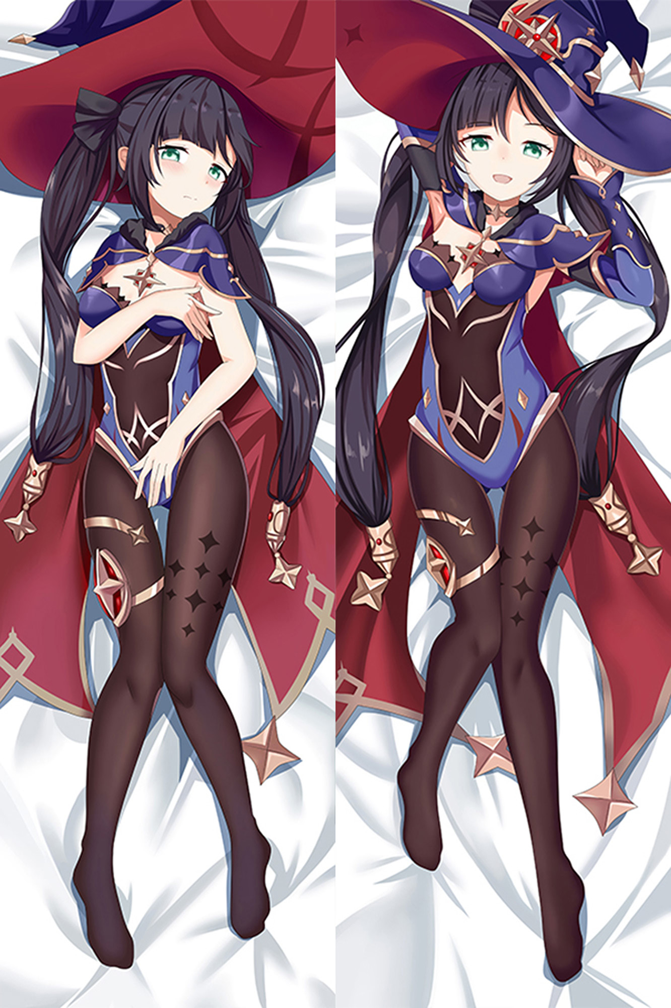 Mona from Genshin Impact dakimakura cover