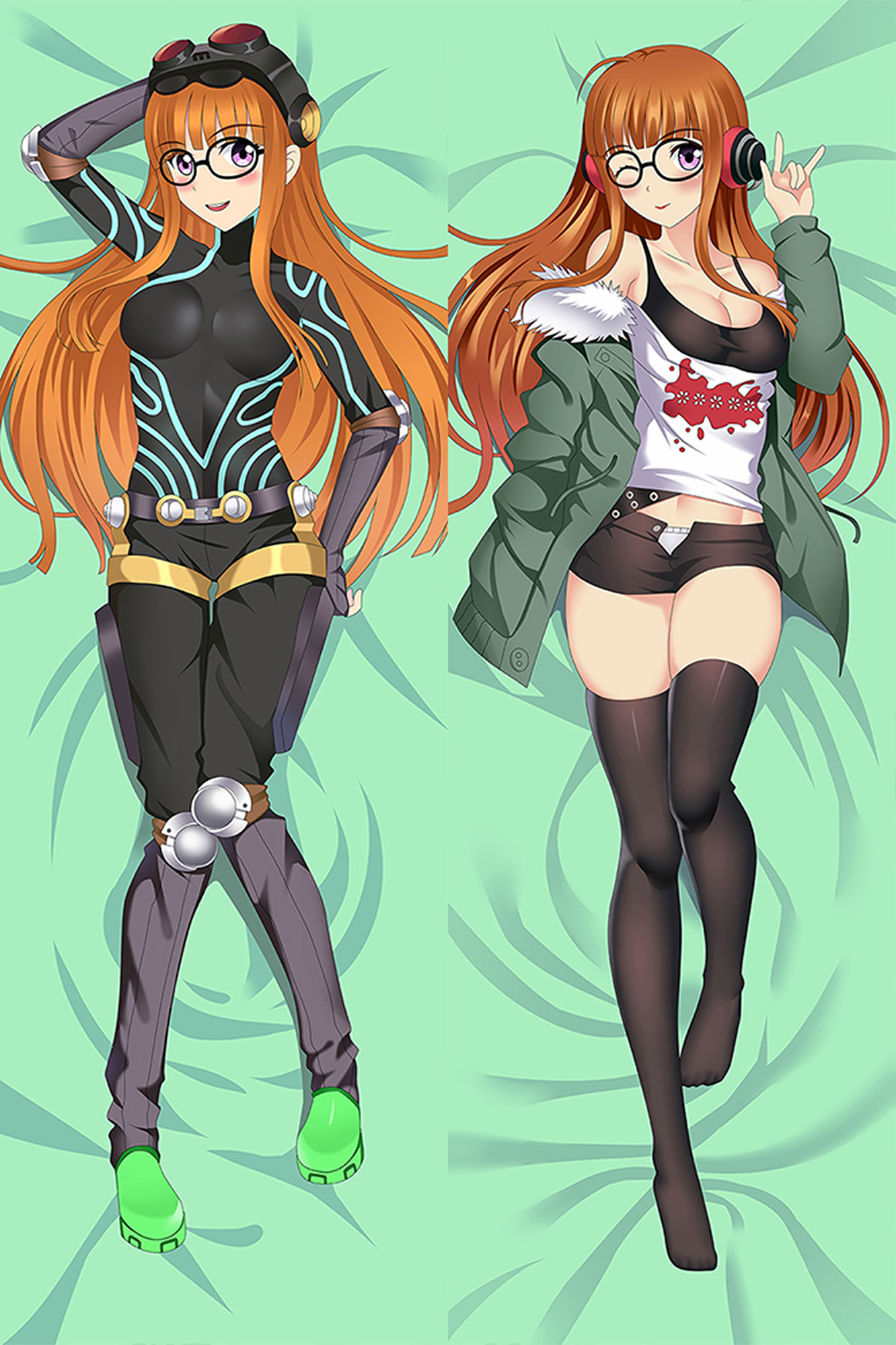 Futaba Sakura from Persona dakimakura cover