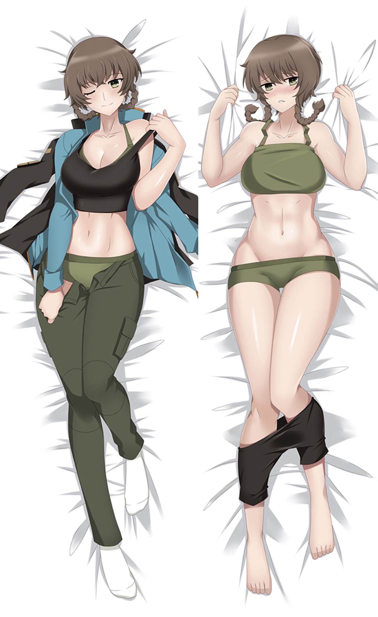 Suzuha Amane from Steins Gate dakimakura cover