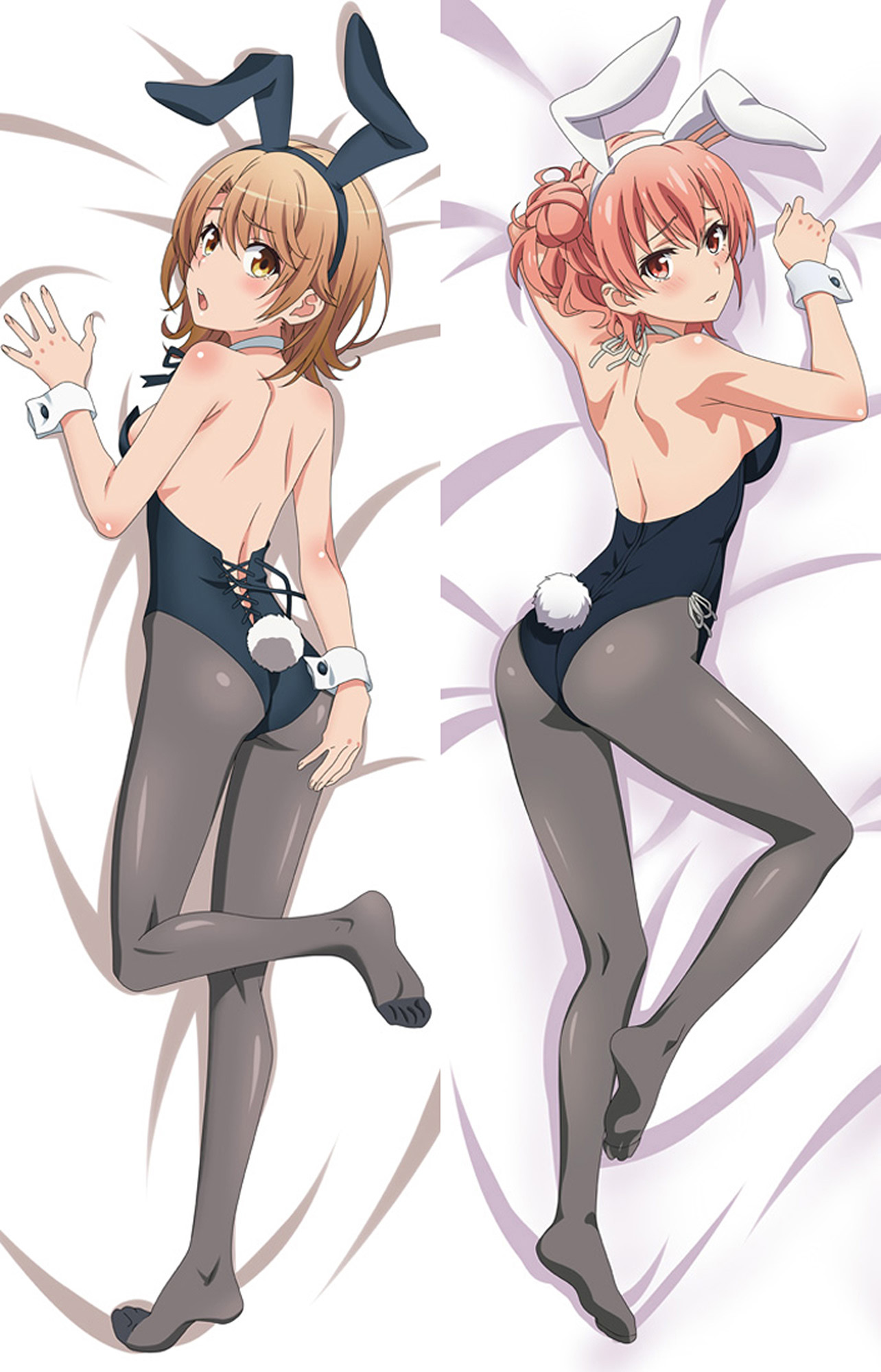 Yui and Iroha from Oregairu dakimakura cover