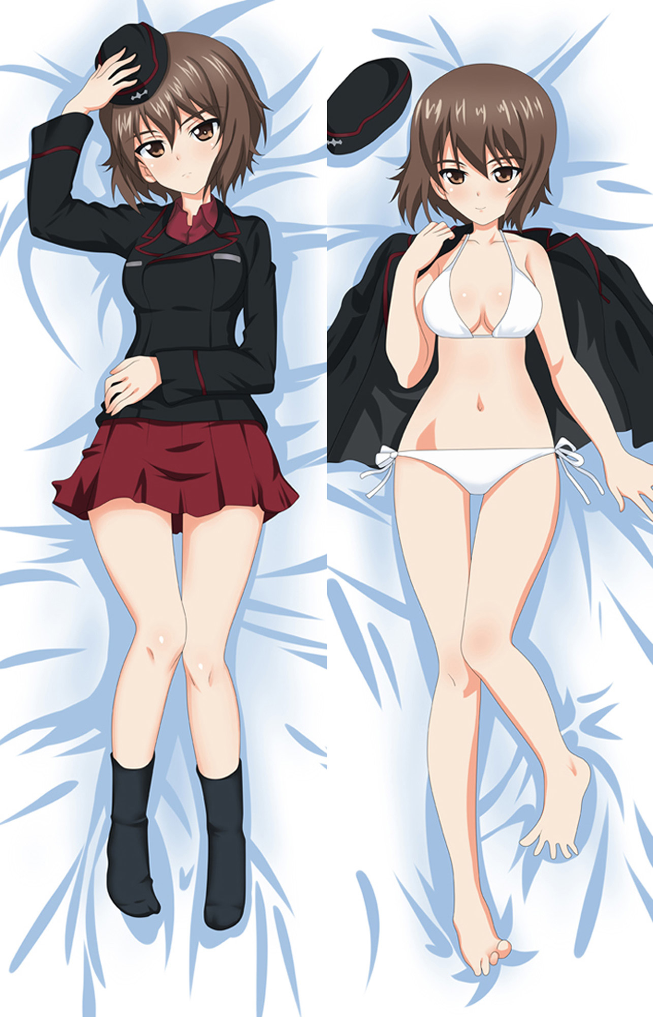 Maho Nishizumi from Girls und Panzer dakimakura cover