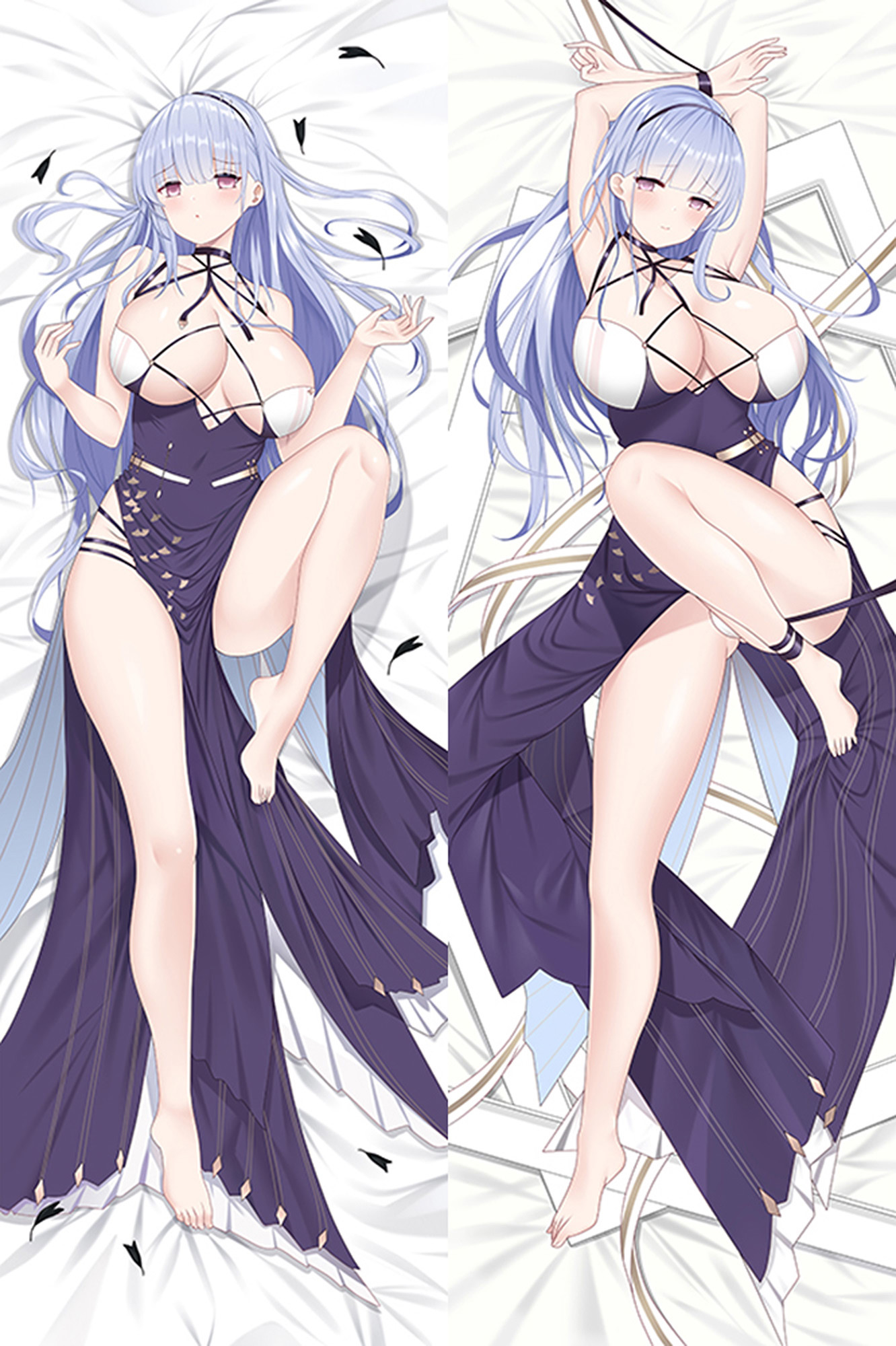 Dido from Azur Lane dakimakura cover