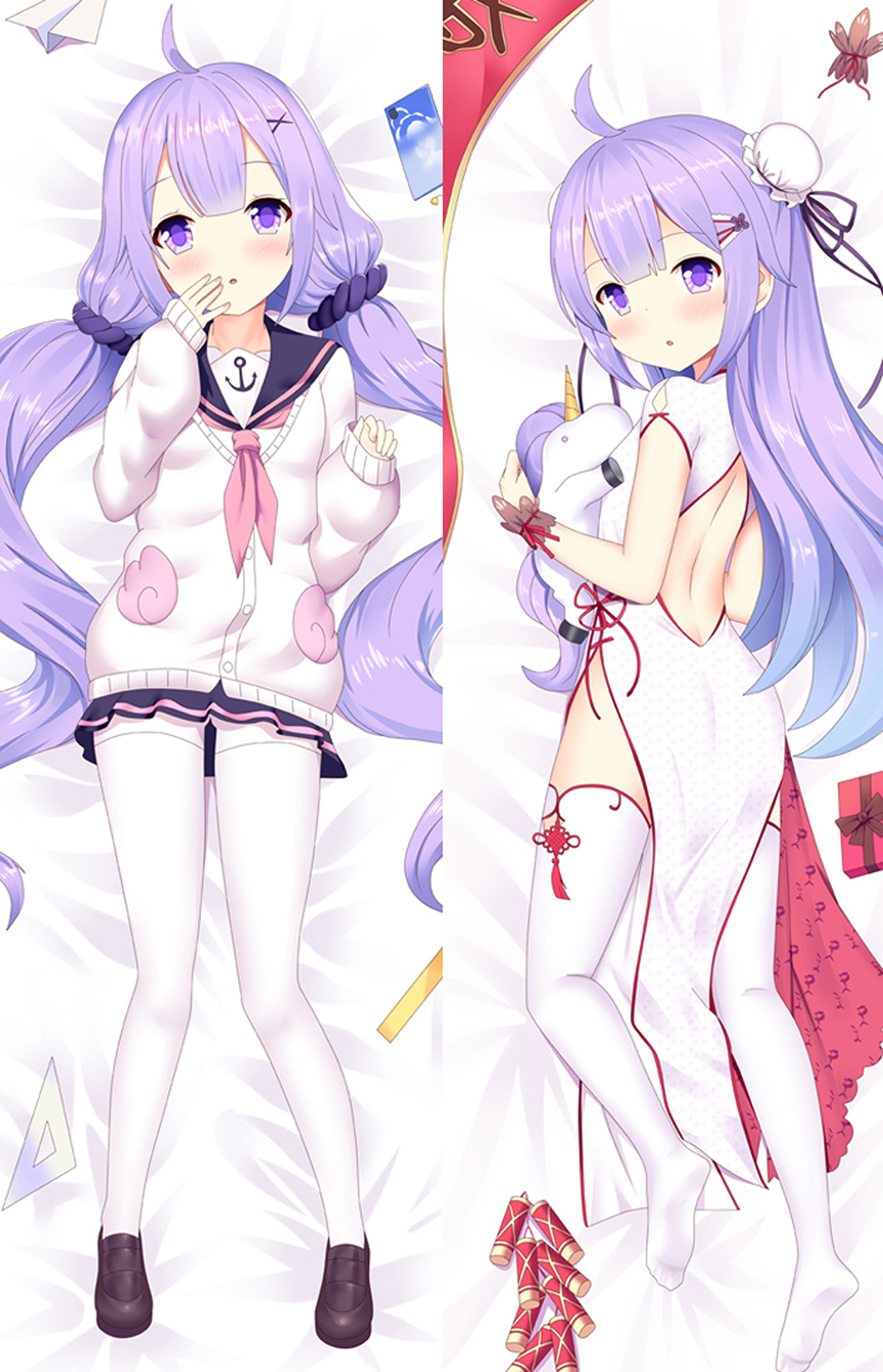 Unicorn from Azur Lane dakimakura cover
