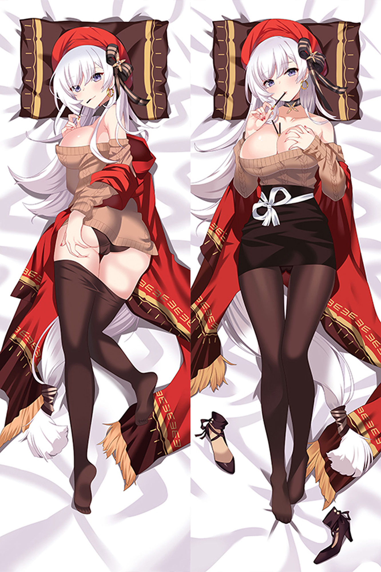 Belfast from Azur Lane dakimakura cover