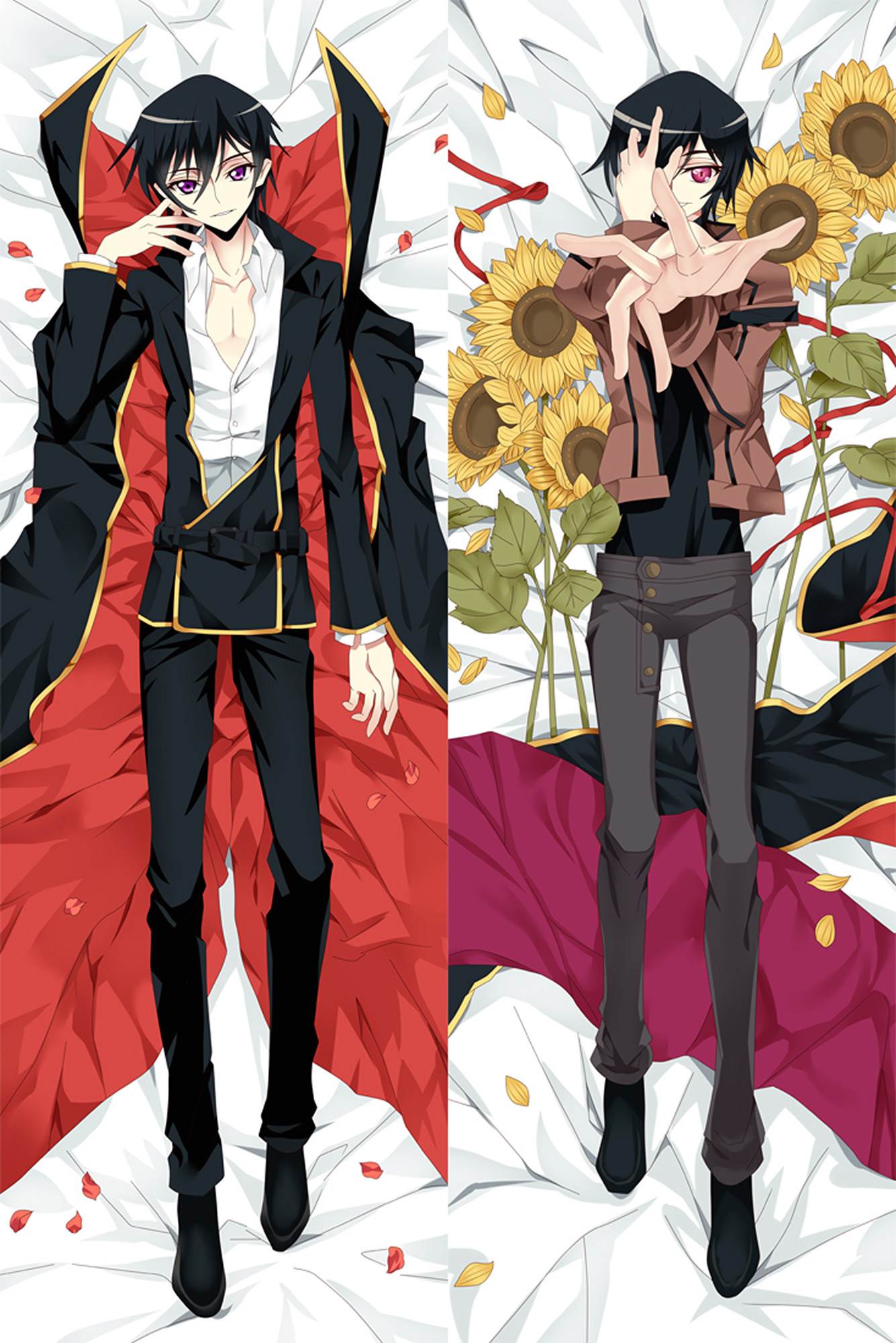 Lelouch Lamperouge from Code Geass dakimakura cover