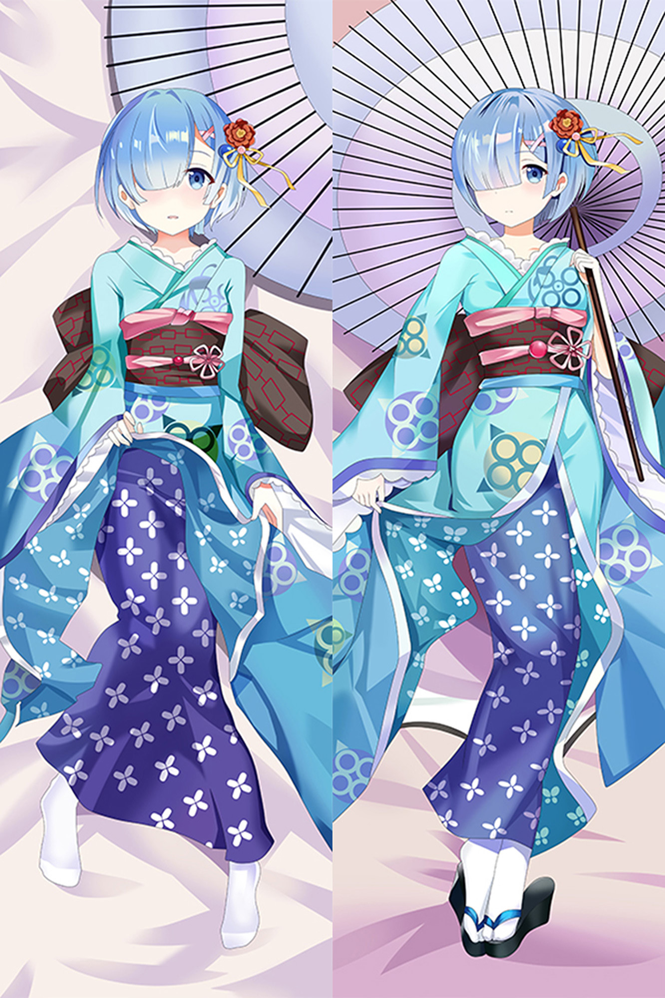 Rem from Re: Zero dakimakura cover