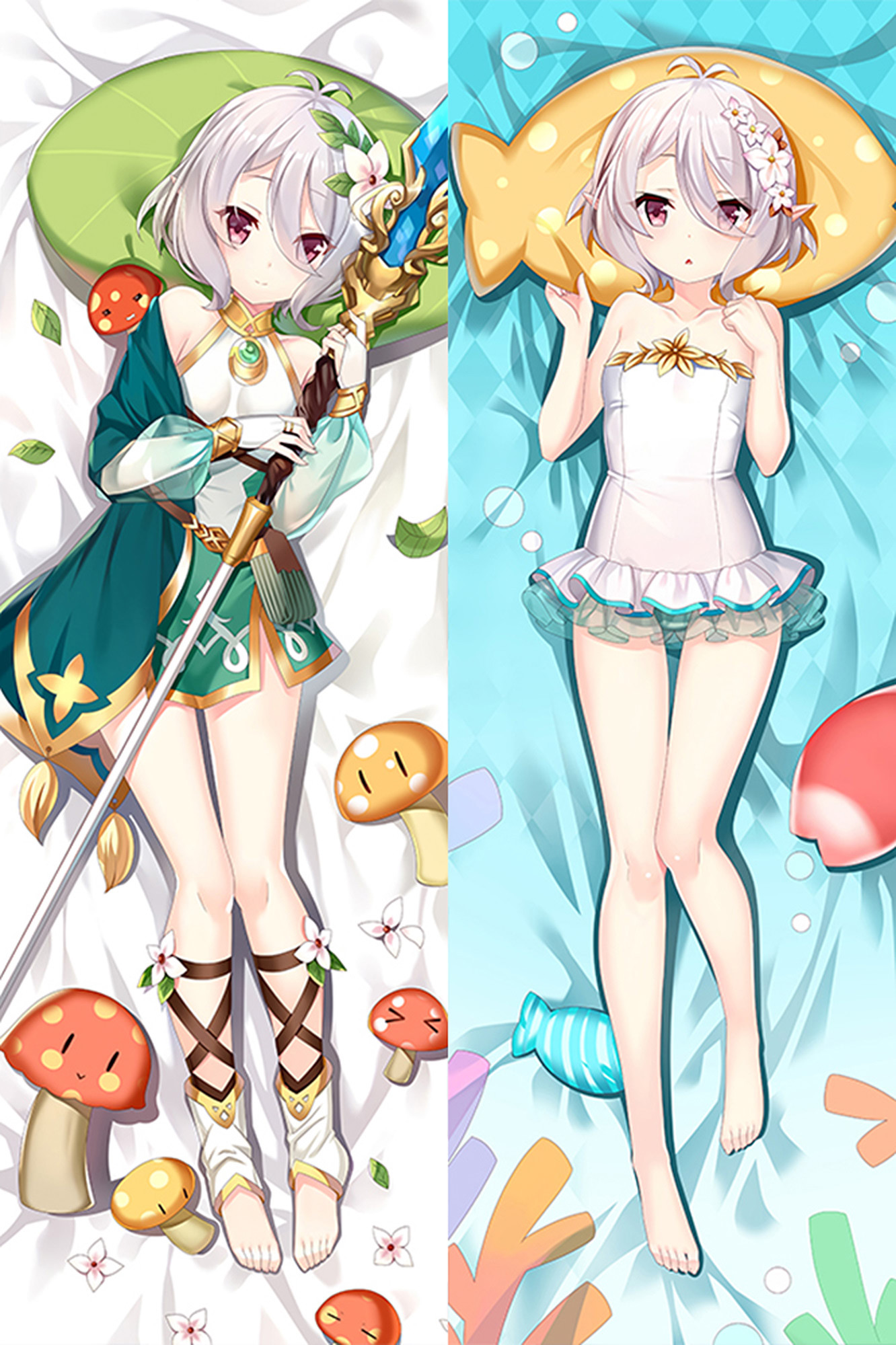 Kokkoro Natsume from Princess Connect Re Dive dakimakura cover