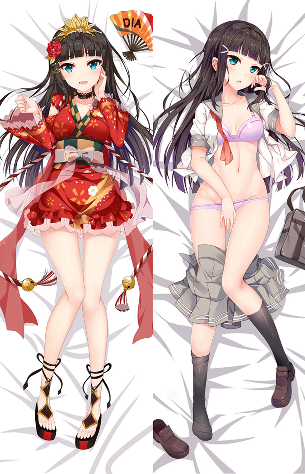 Dia Kurosawa from Love Live dakimakura cover