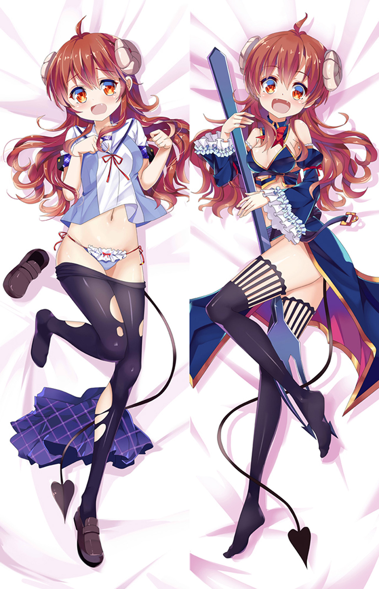 Yuko Yoshida from The Demon Girl Next Door dakimakura cover