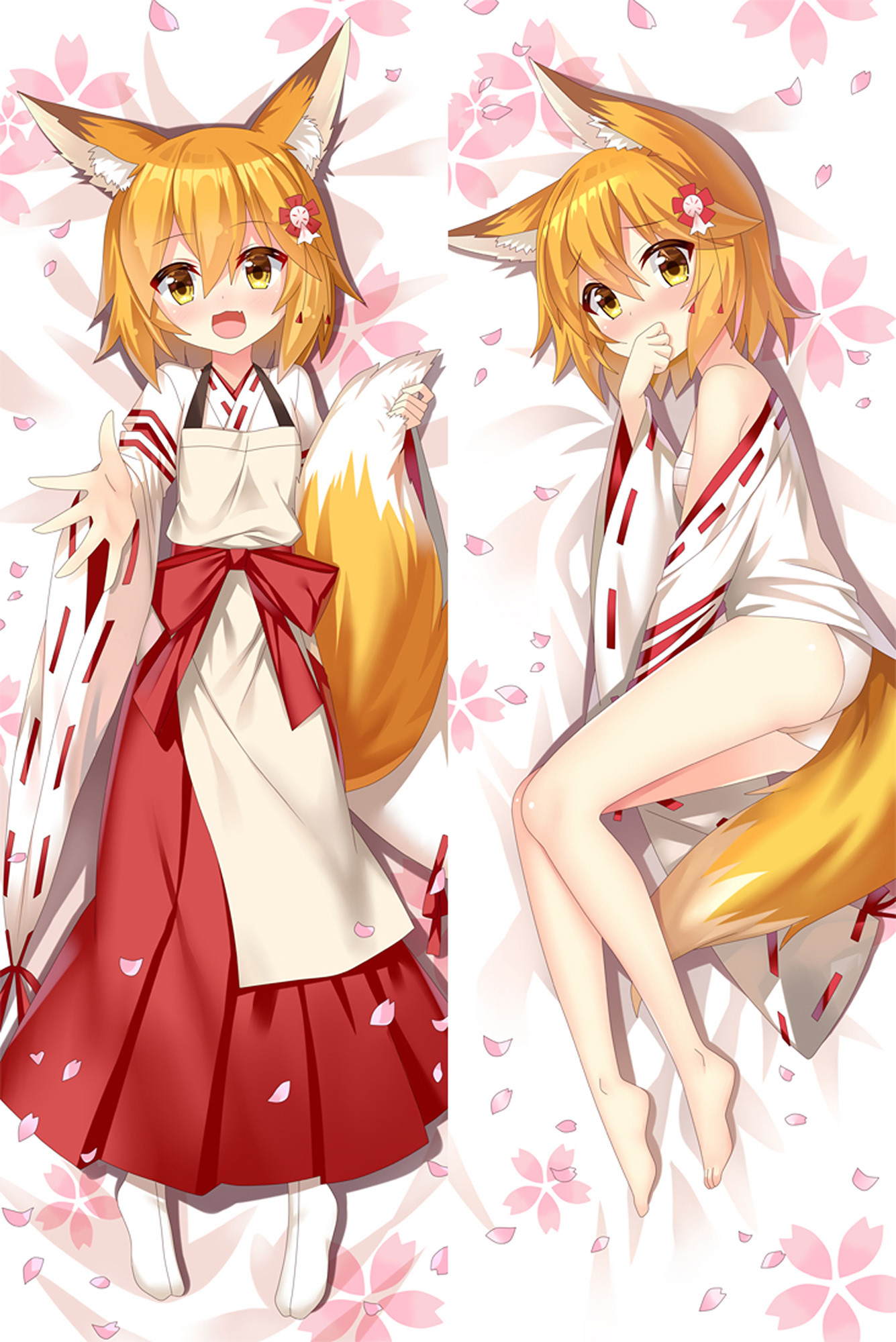 Senko from The Helpful Fox Senko-san dakimakura cover