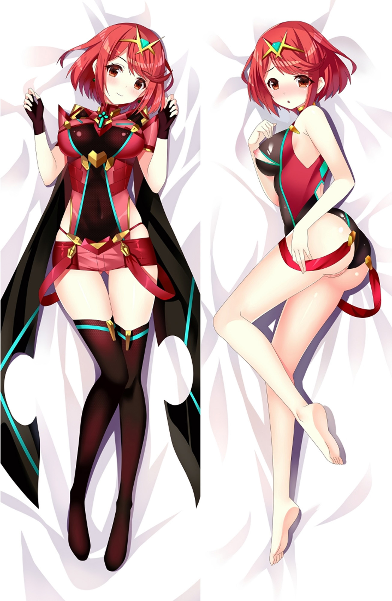 Pyra from Xenoblade Chronicles dakimakura cover