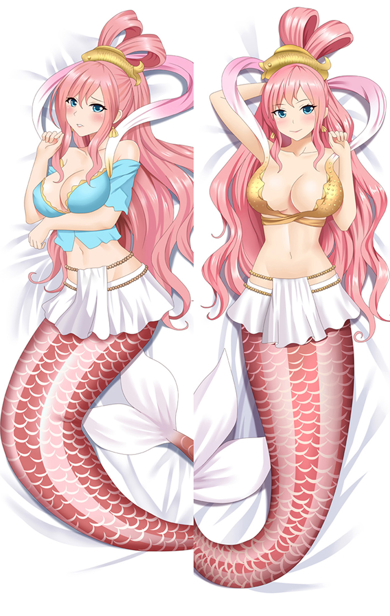 Shirahoshi from One Piece dakimakura cover