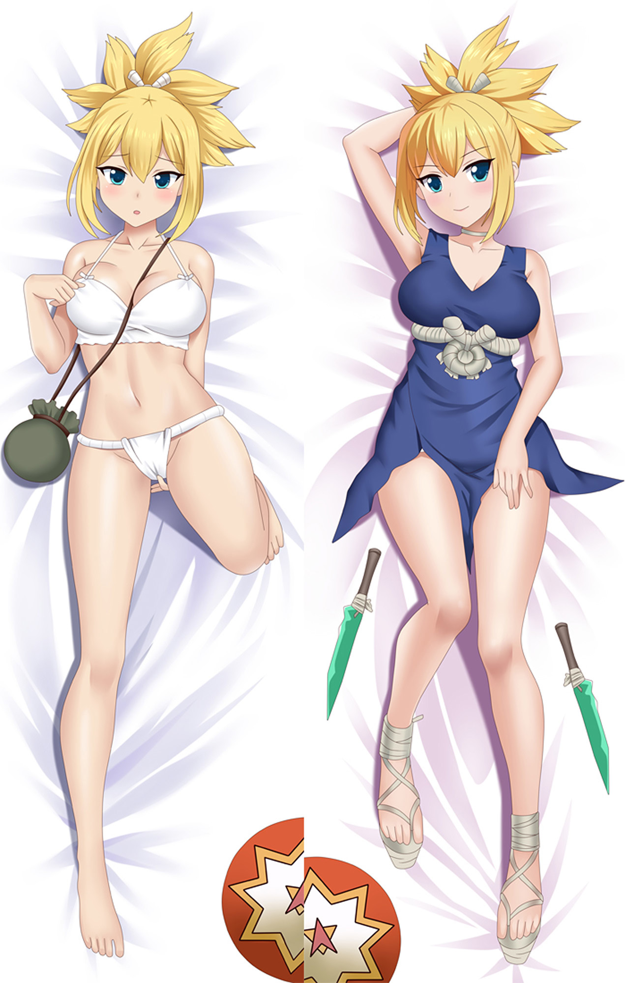 Kohaku from Dr. Stone dakimakura cover