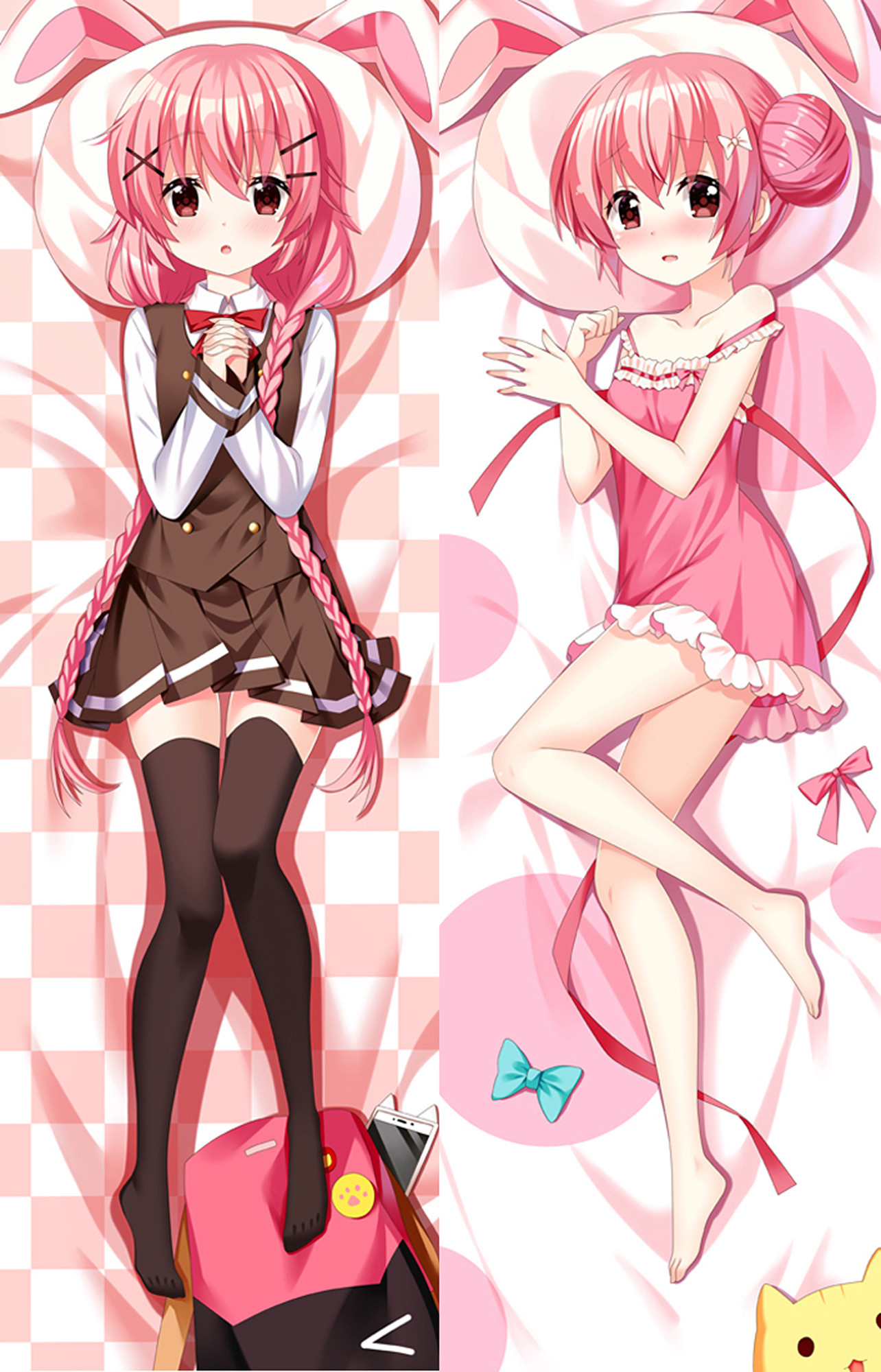 Moeta Kaoruko from Comic Girls dakimakura cover
