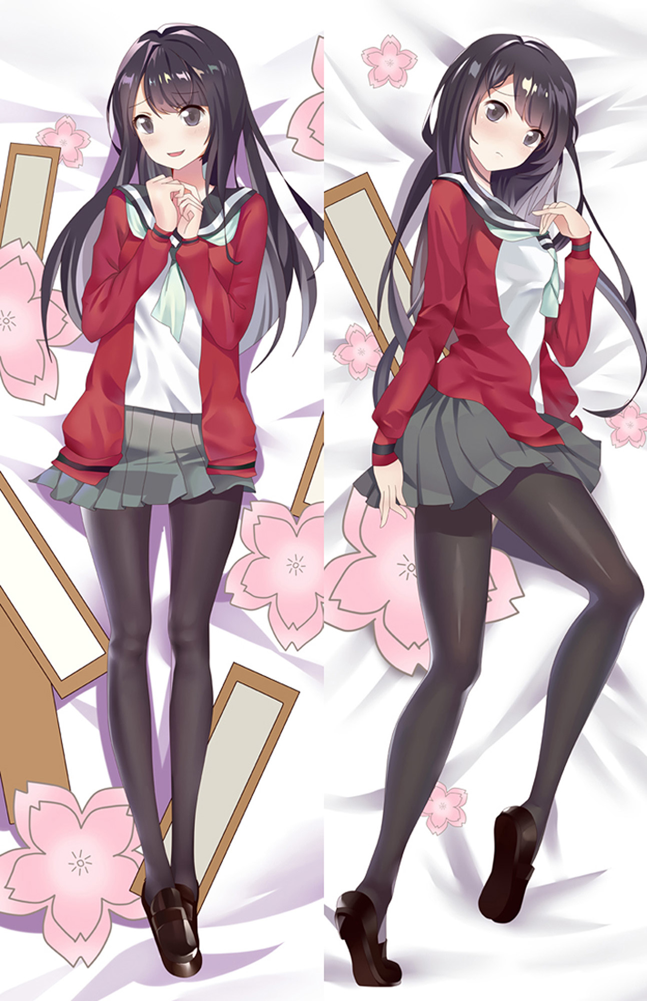 Yukishiro Nanako from Senryuu Shoujo dakimakura cover
