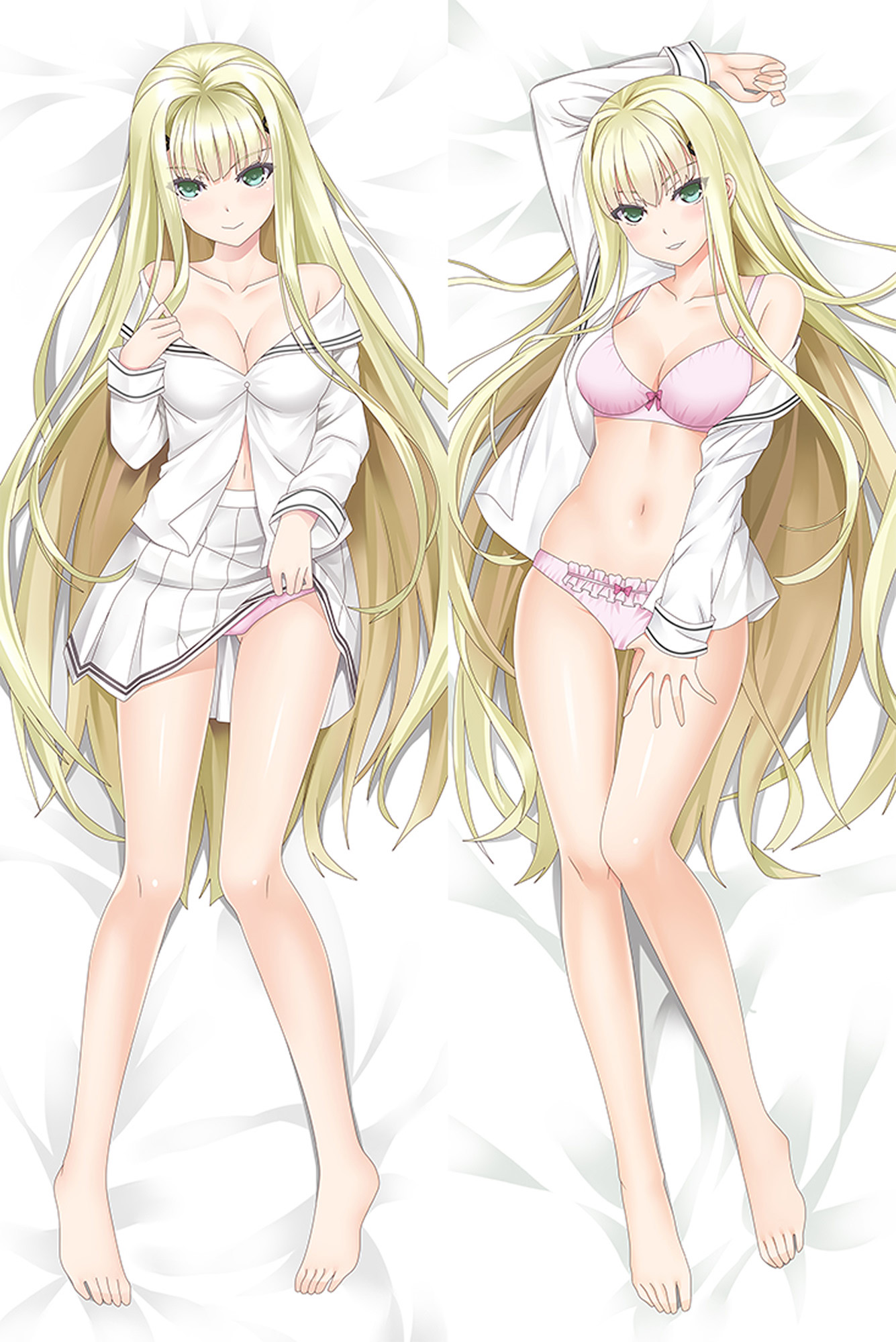 Kannagi Yuuri from Bishoujo Mangekyou dakimakura cover