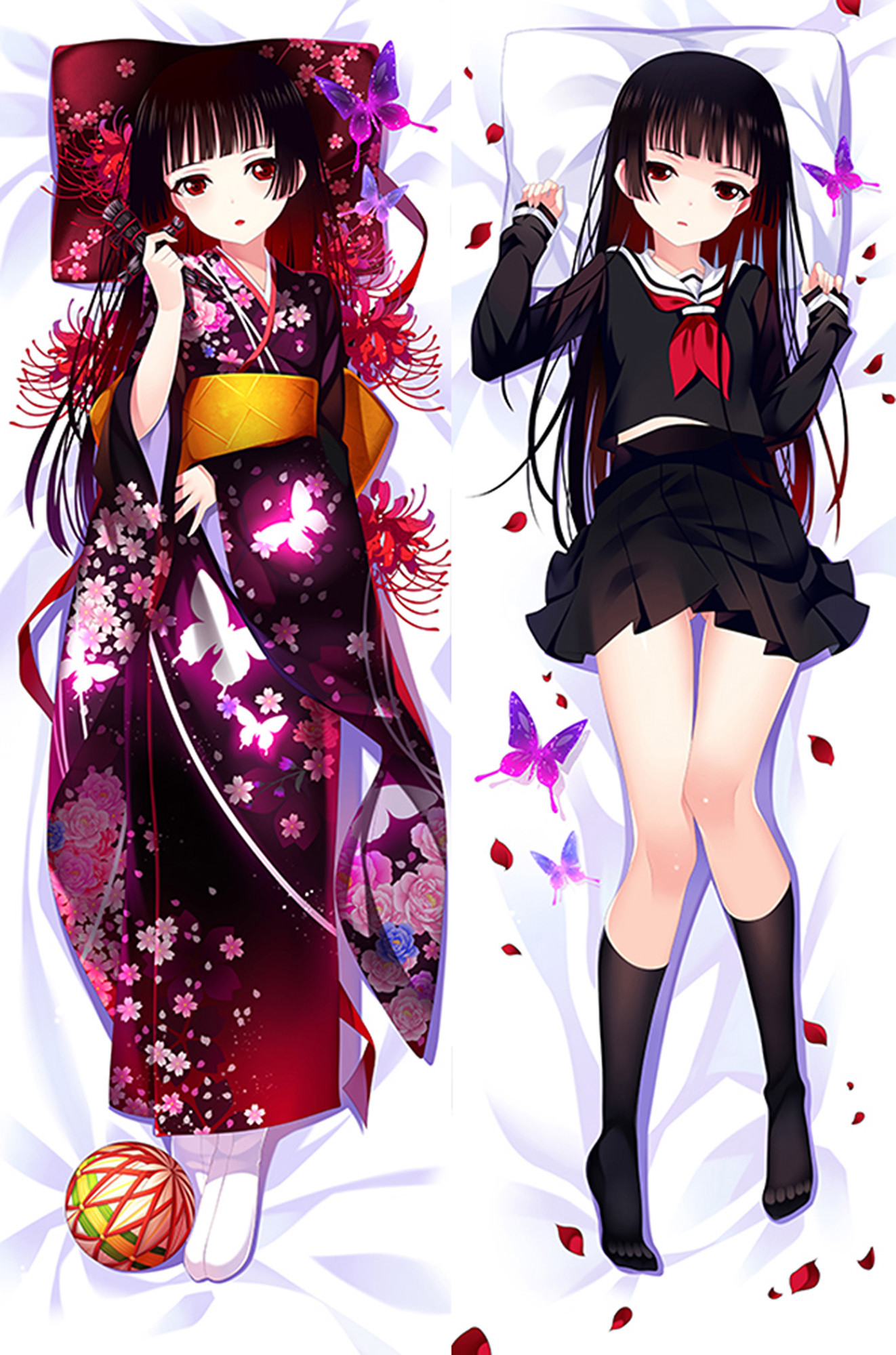 Ai Enma from Hell Girl dakimakura cover