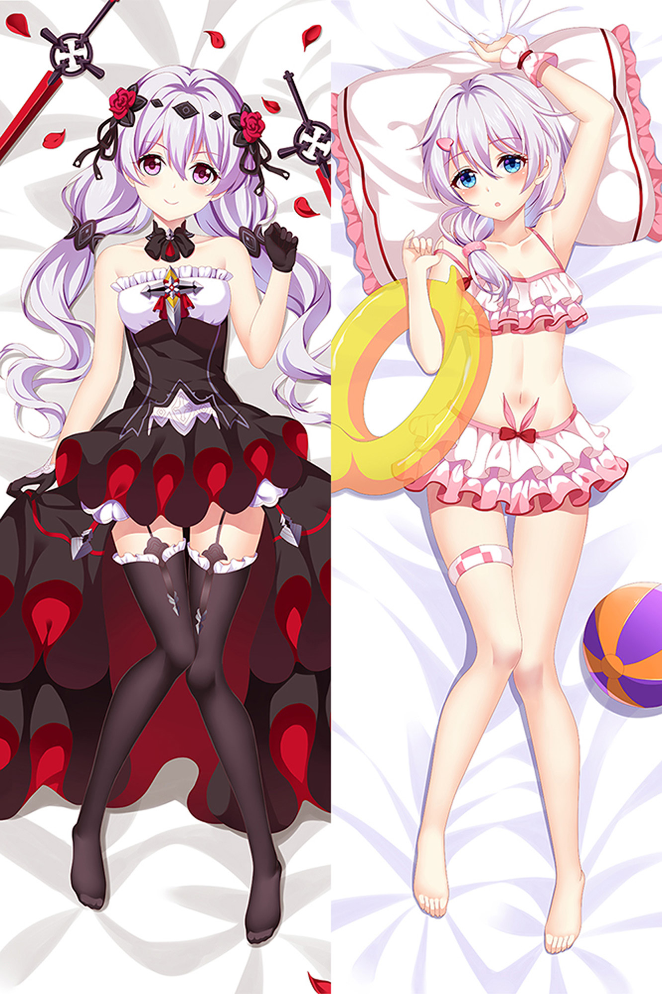 Theresa Apocalypse from Honkai Impact dakimakura cover