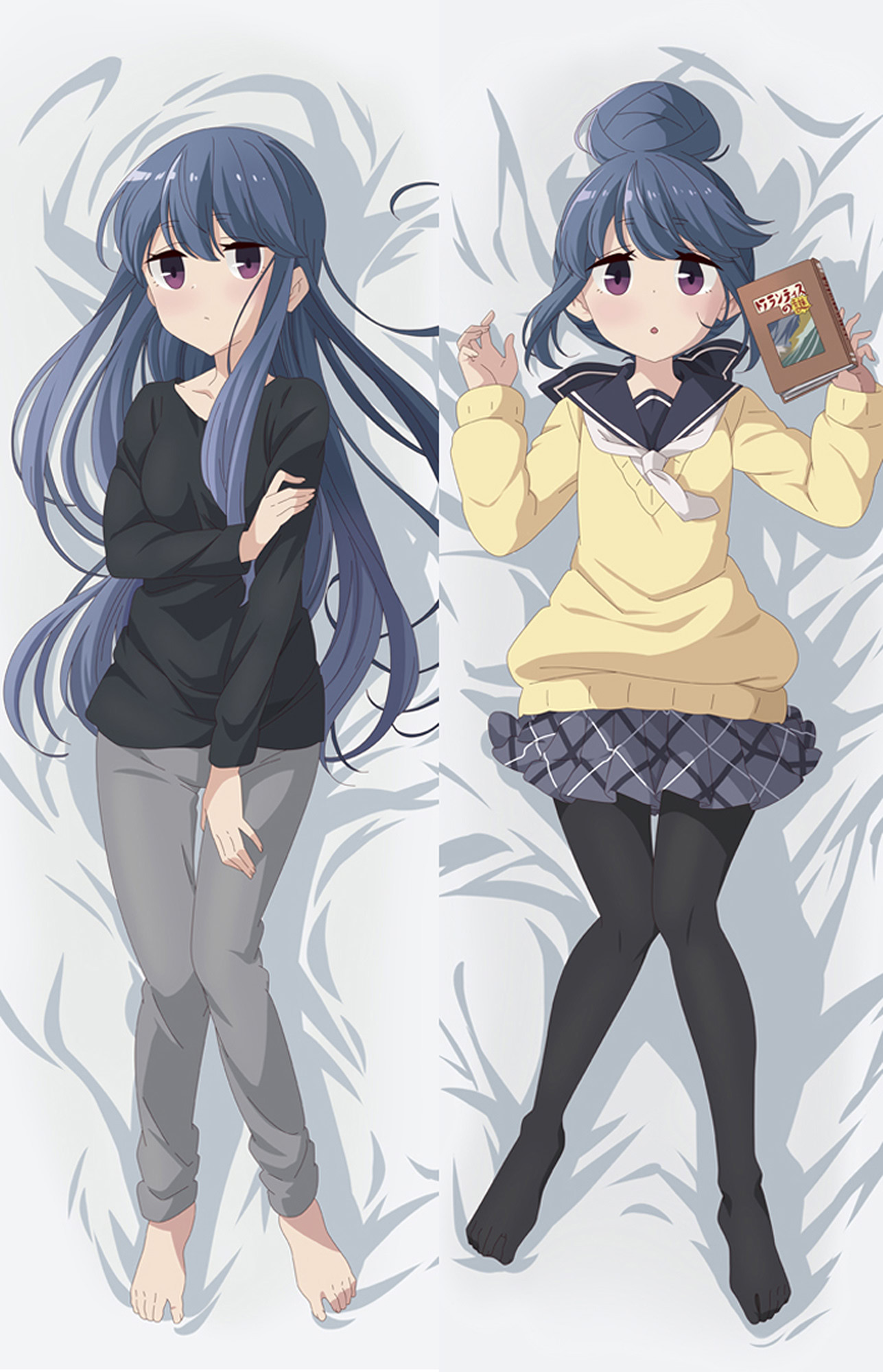 Rin Shima from Laid Back Camp dakimakura cover