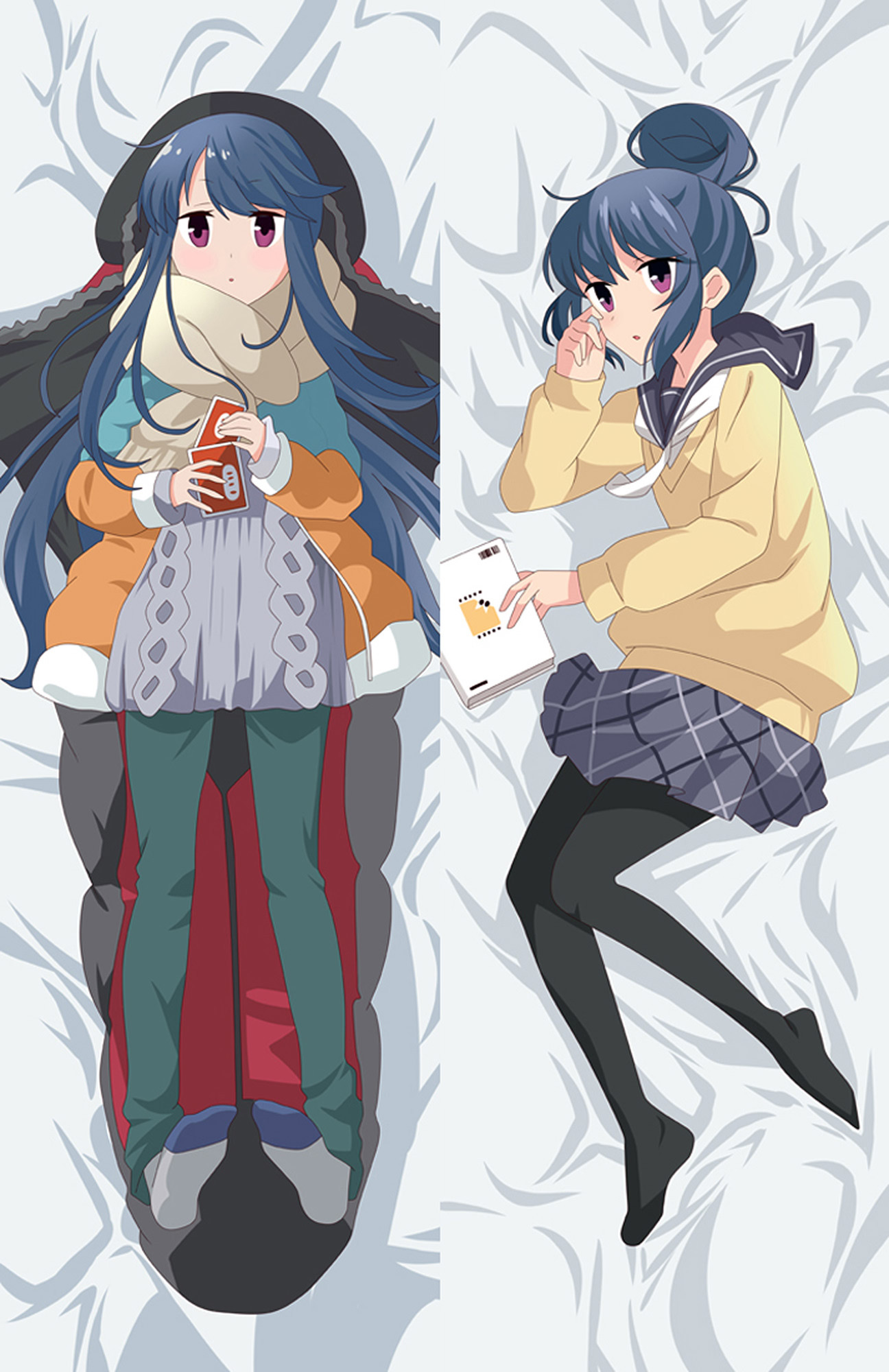 Rin Shima from Laid Back Camp dakimakura cover