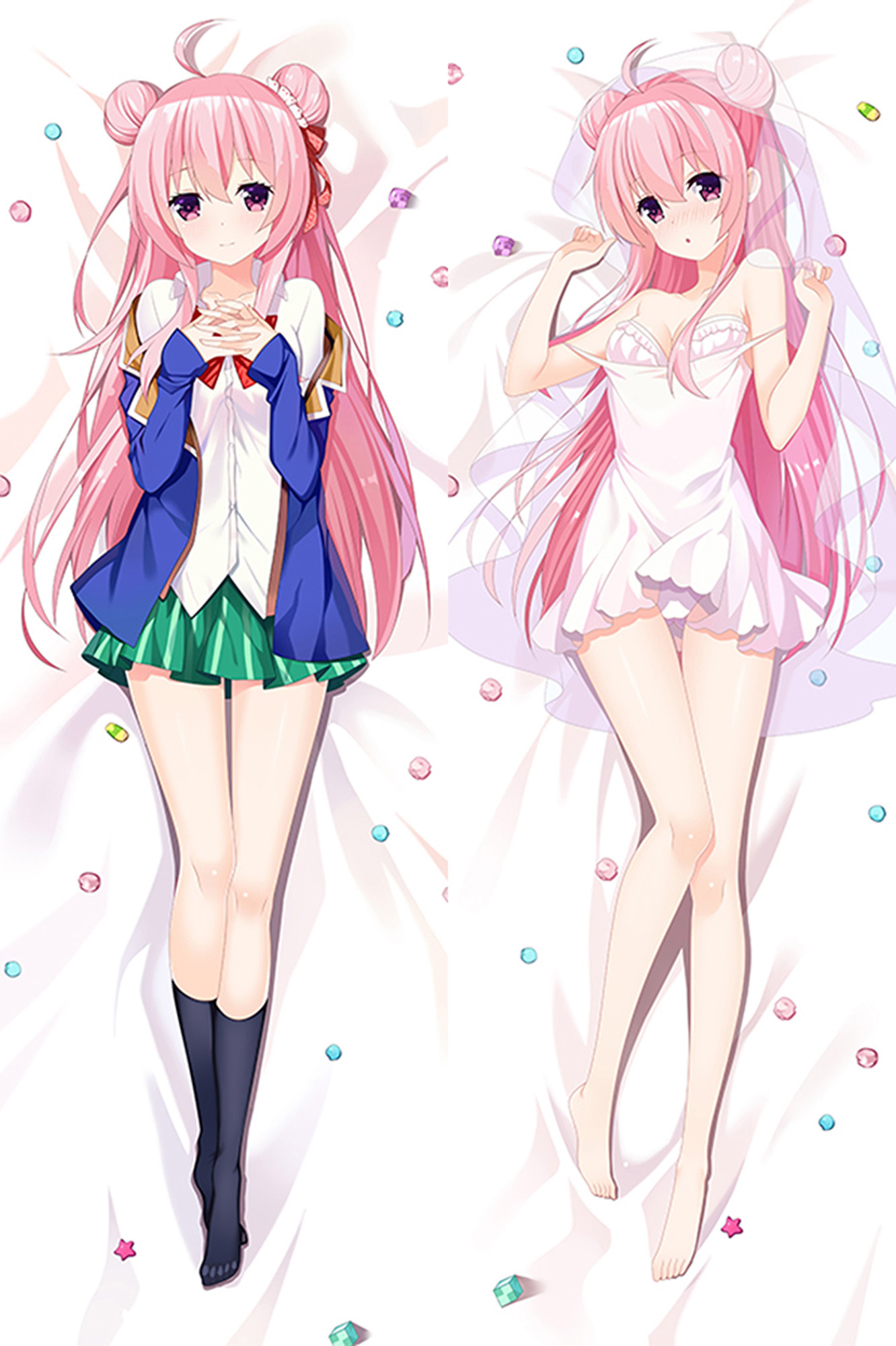 Sato Matsuzaka from Happy Sugar Life dakimakura cover