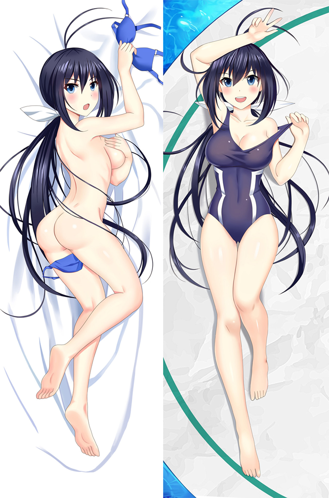 Nozomi Kaminashi from Keijo dakimakura cover