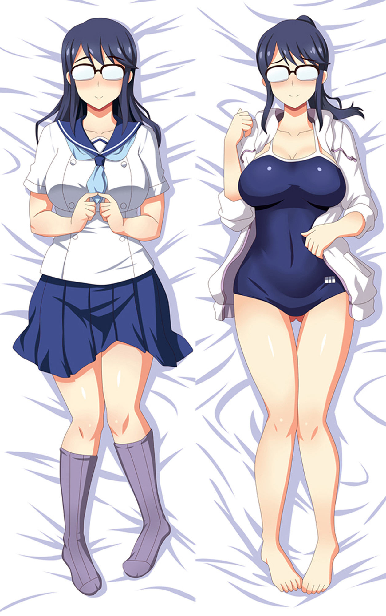 Makoto Oono from Diary of Our Days at the Breakwater dakimakura cover